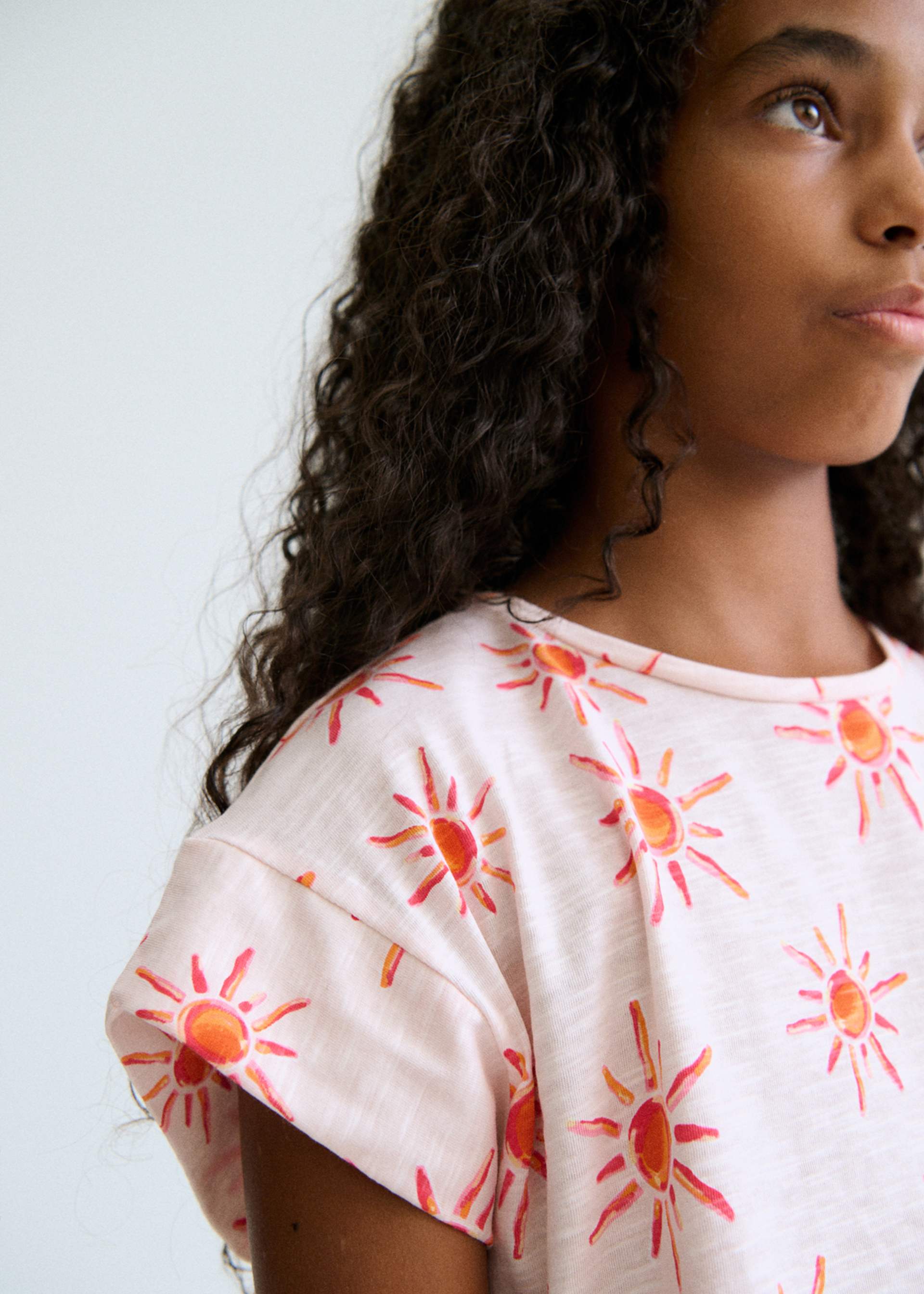 T-shirt estampada rapariga