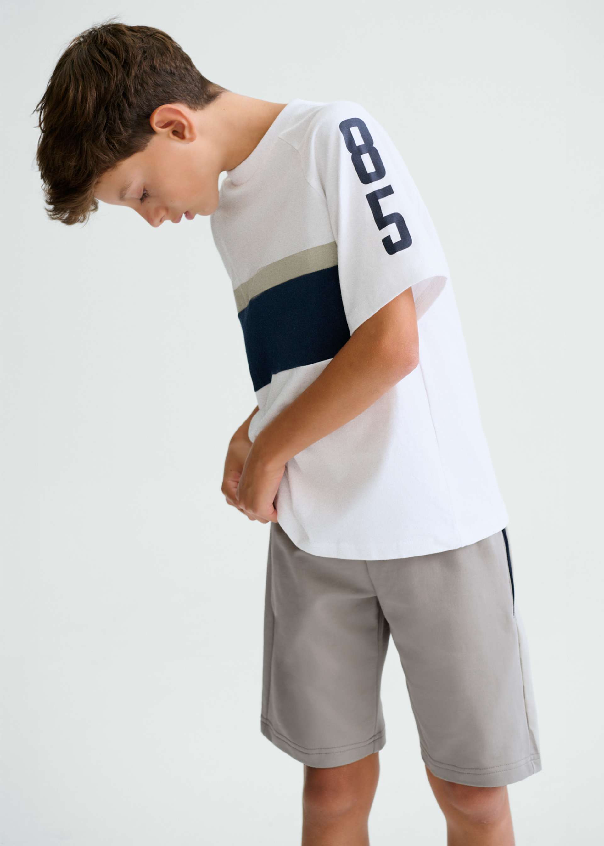 Ensemble bermuda et t-shirt garçon