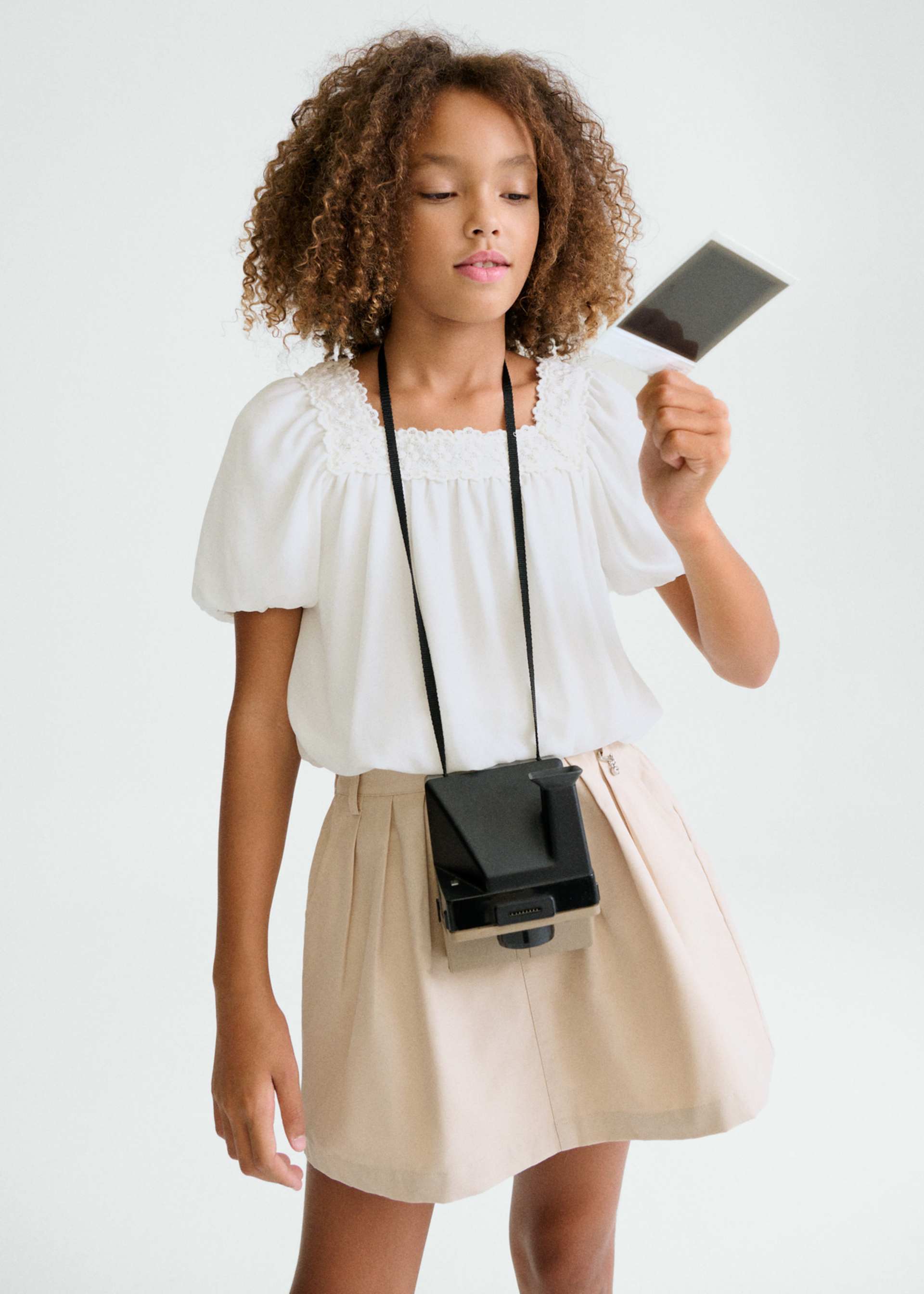 Girls' trouser skirt