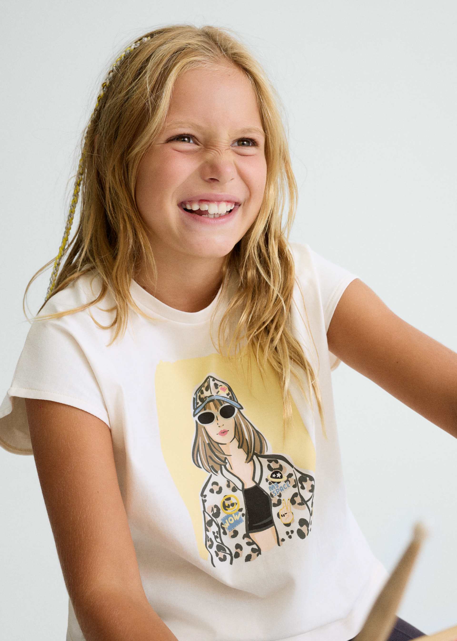Maglietta grafica ragazza