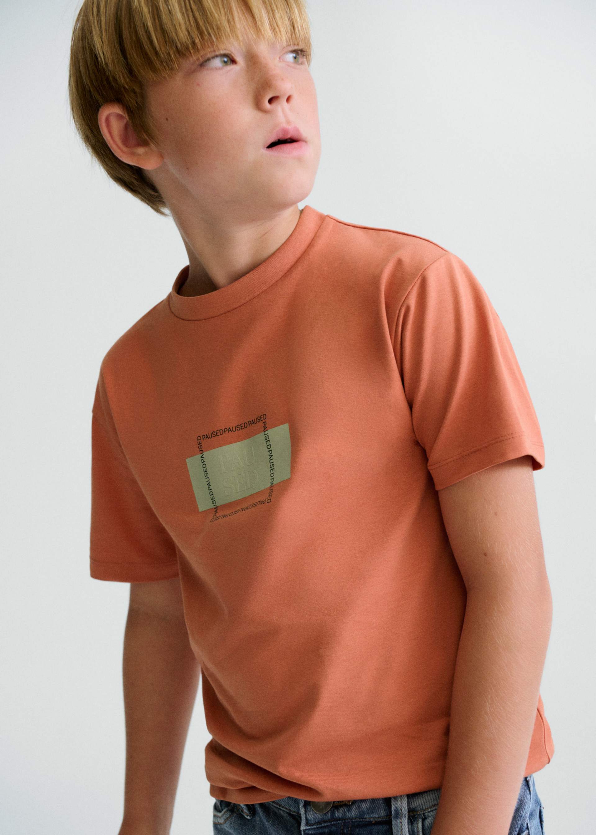 T-shirt serigrafia rapaz