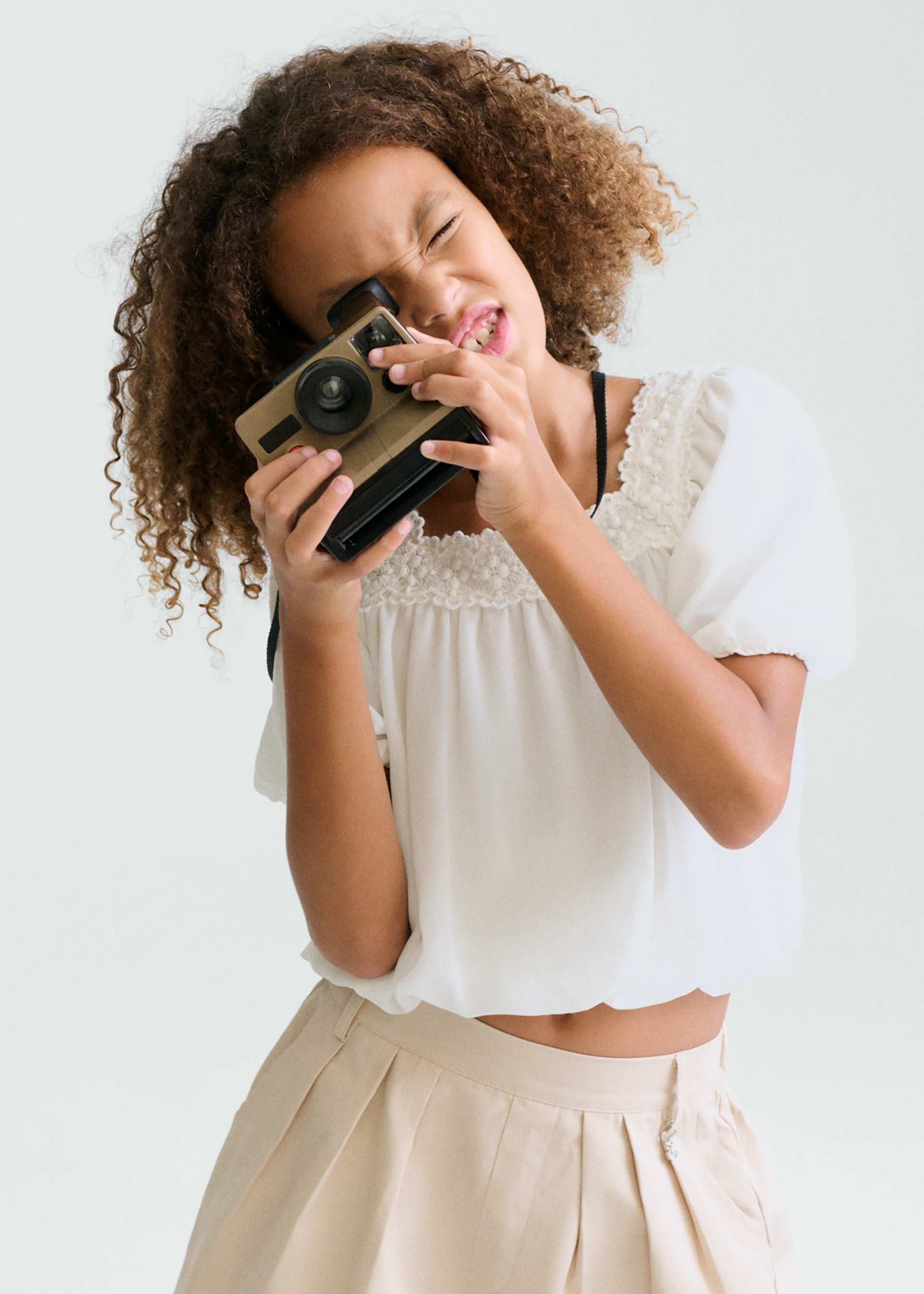 Girl's chiffon blouse