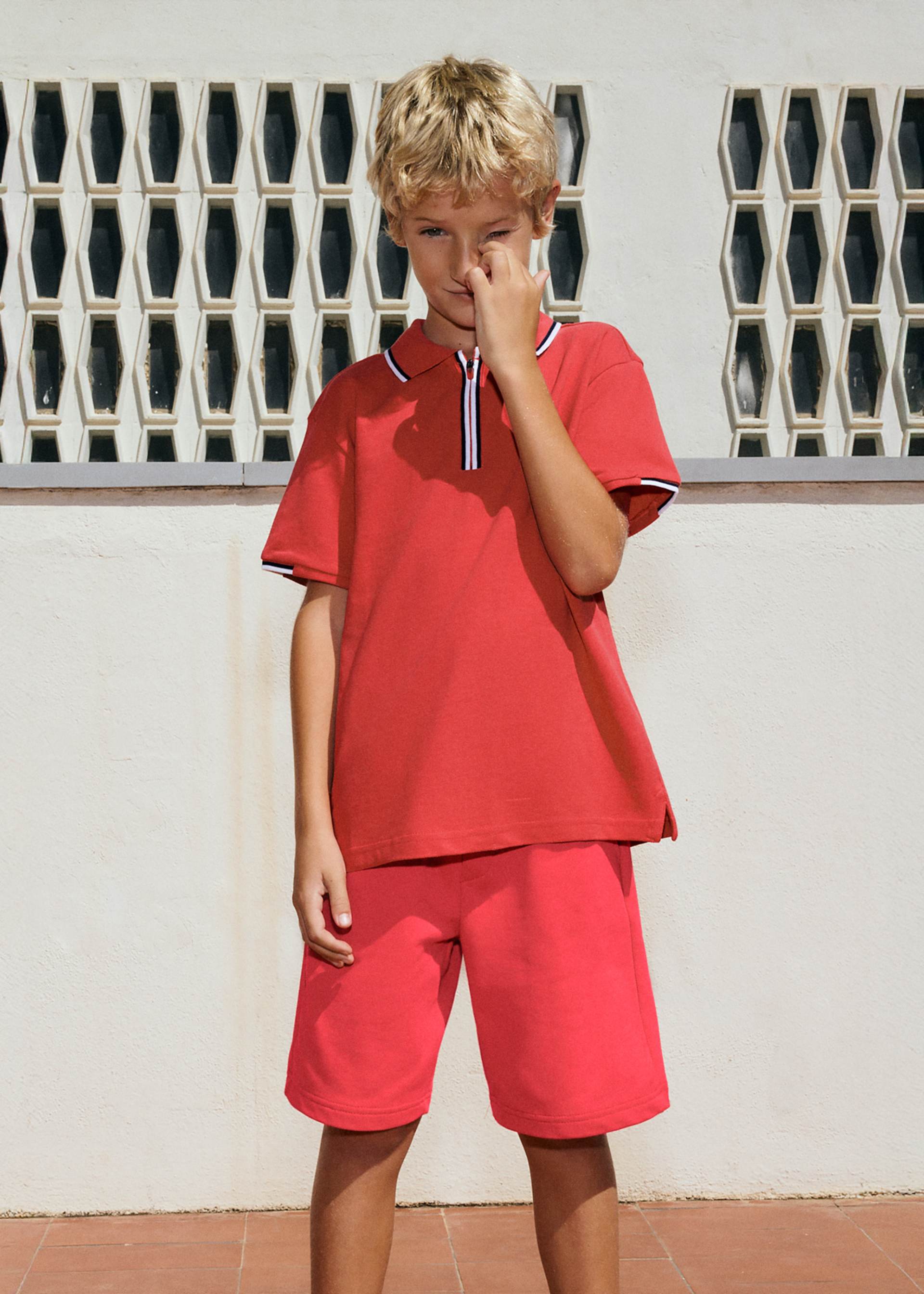 Bermudy sportowe basic dla chłopca