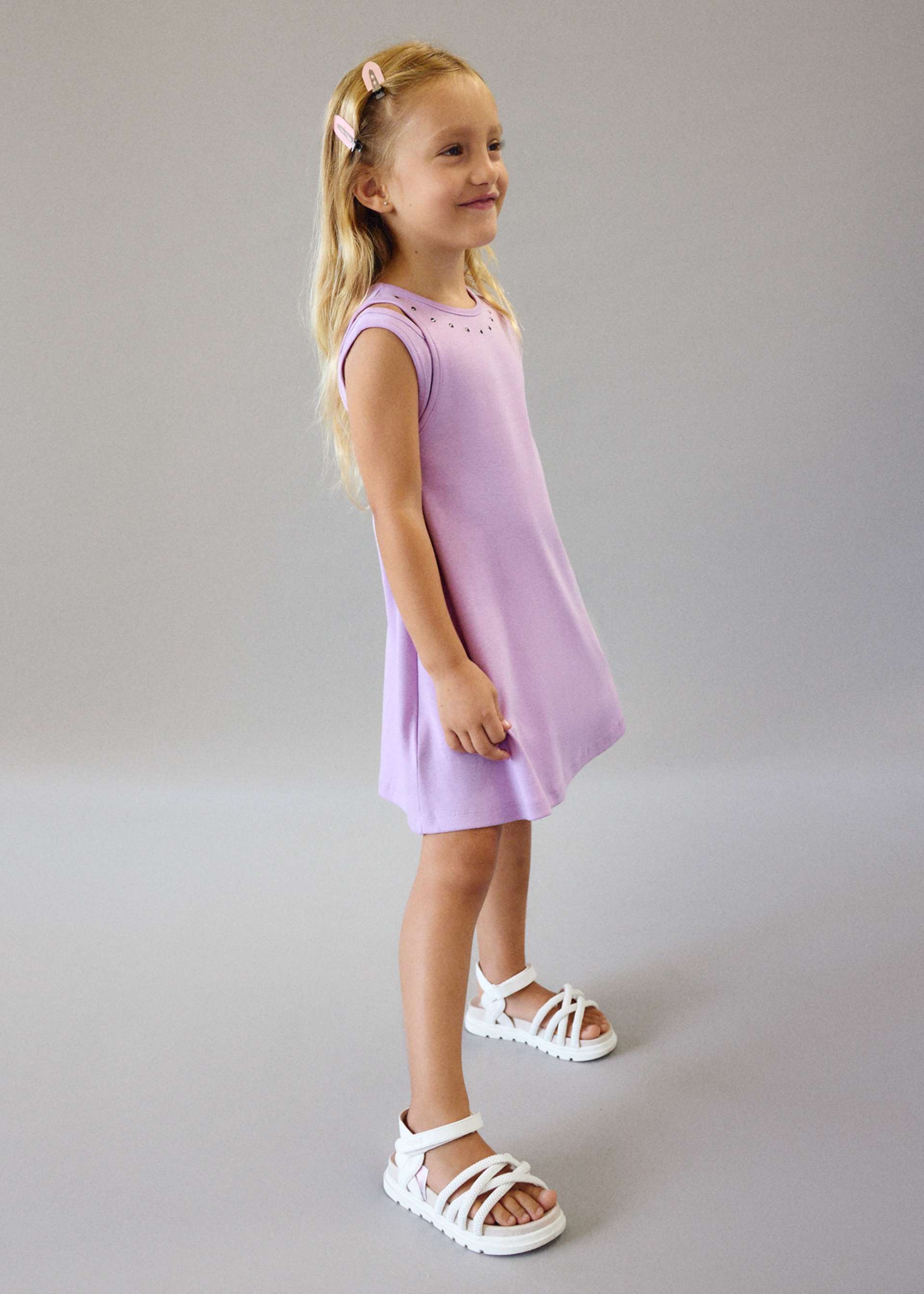 Vestido aberturas niña