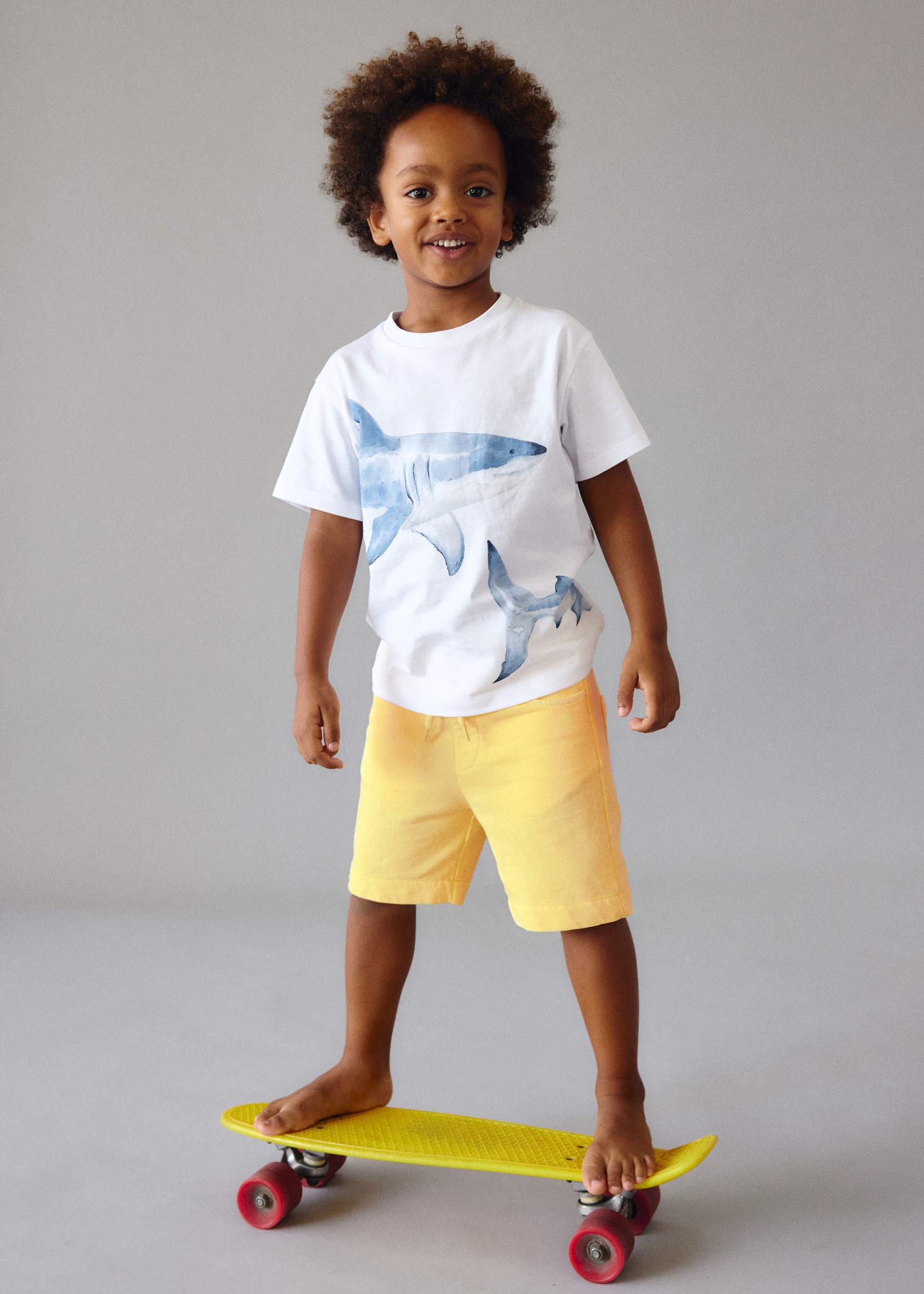 Bermudas Wash-Effekt Jungen