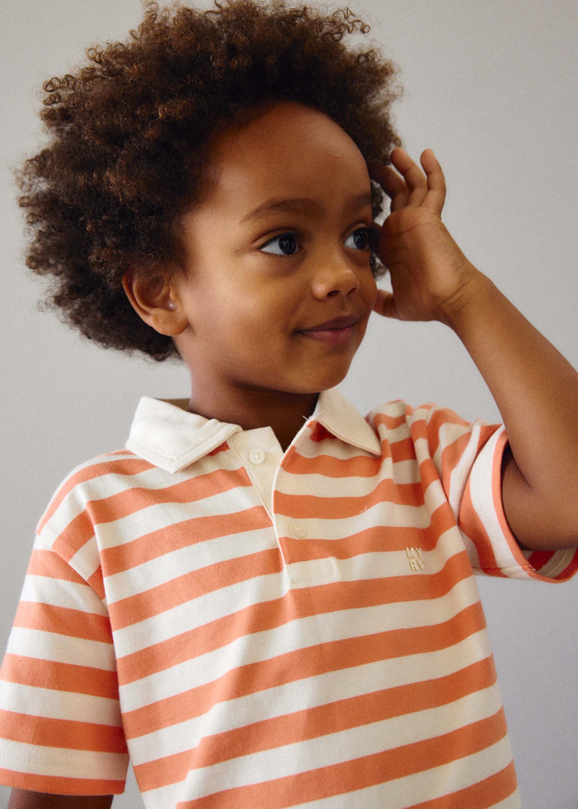 Boy Striped Polo Shirt