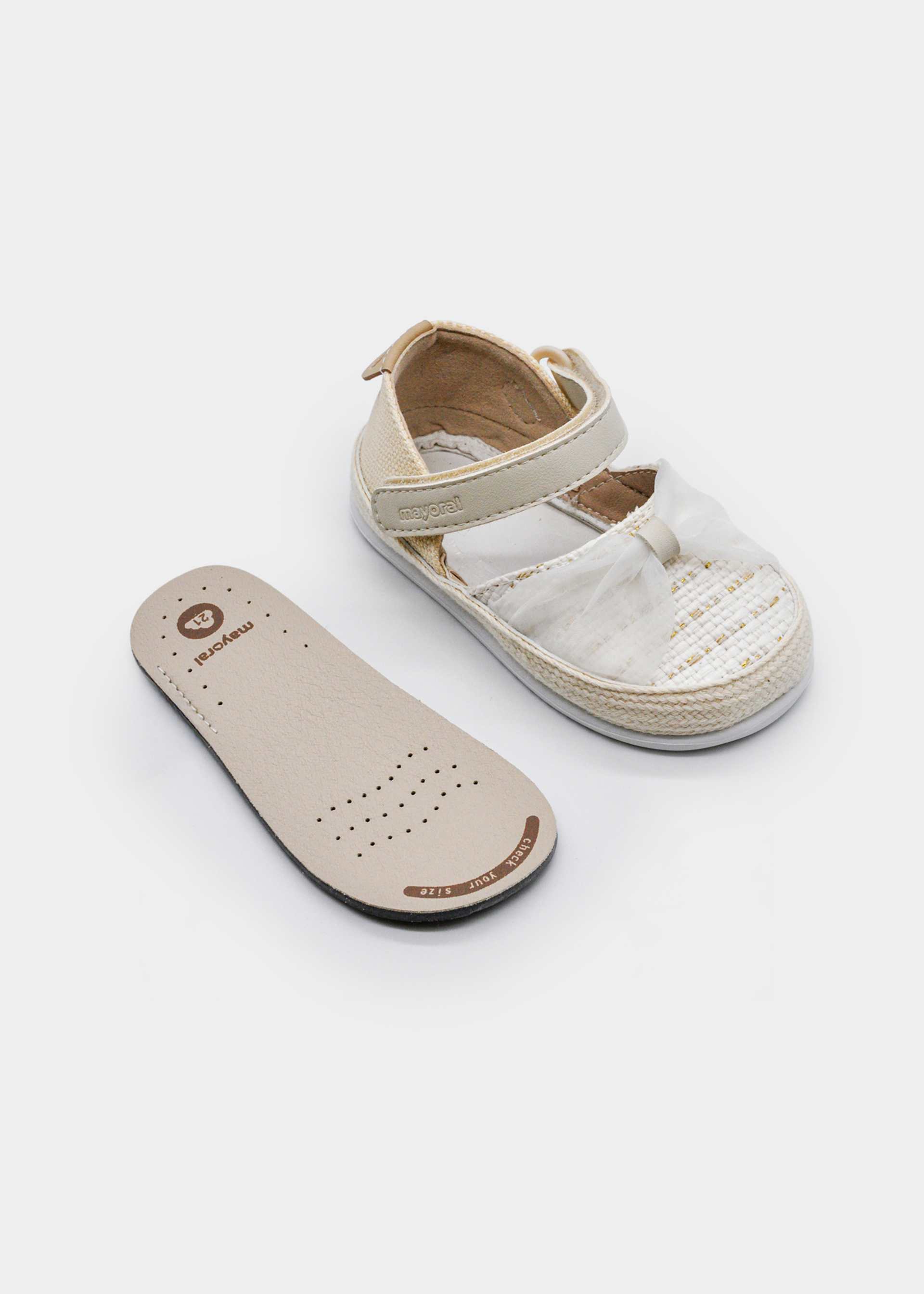Espadrilles nu-pieds bébé