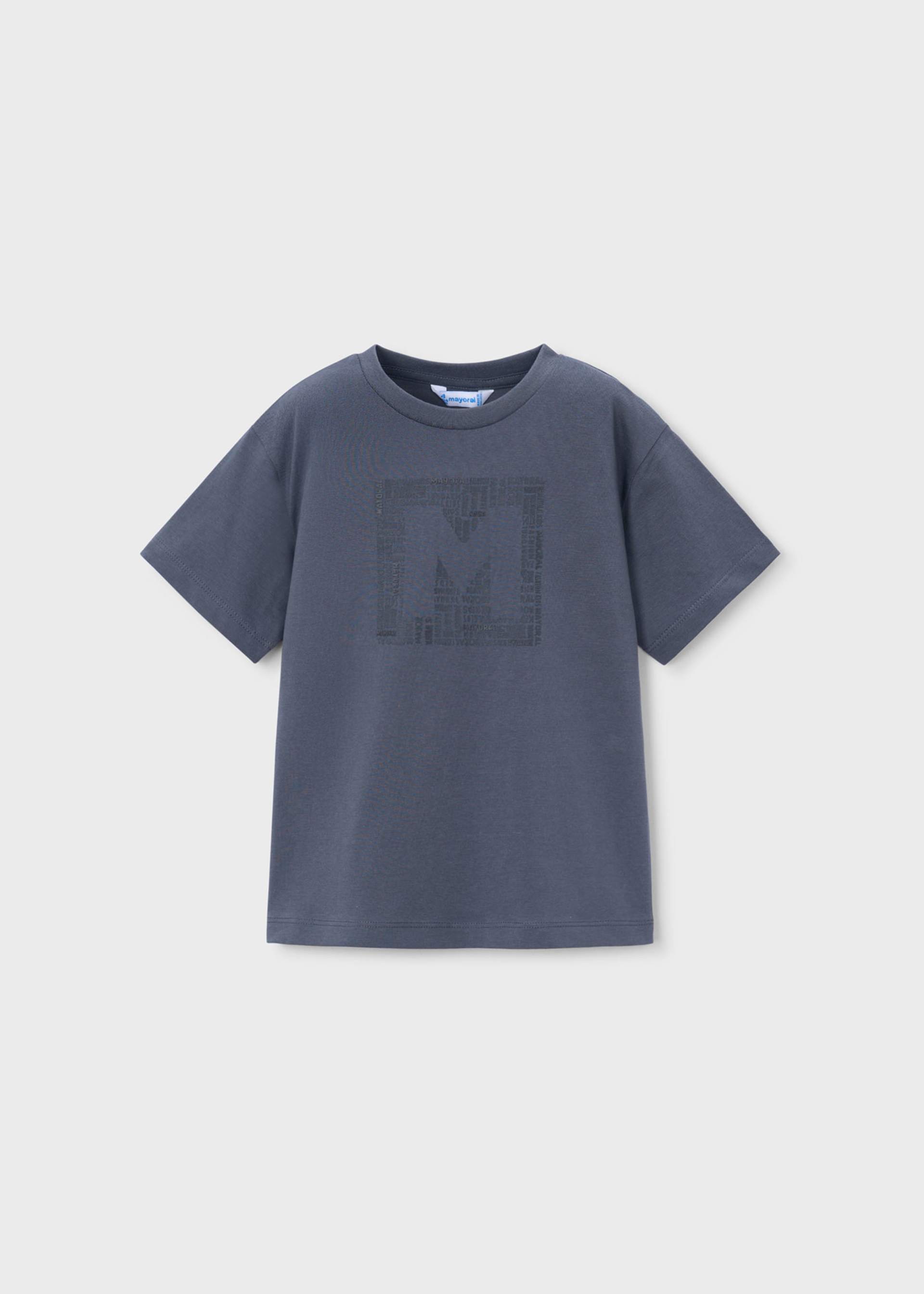 T-shirt basique lettre garçon