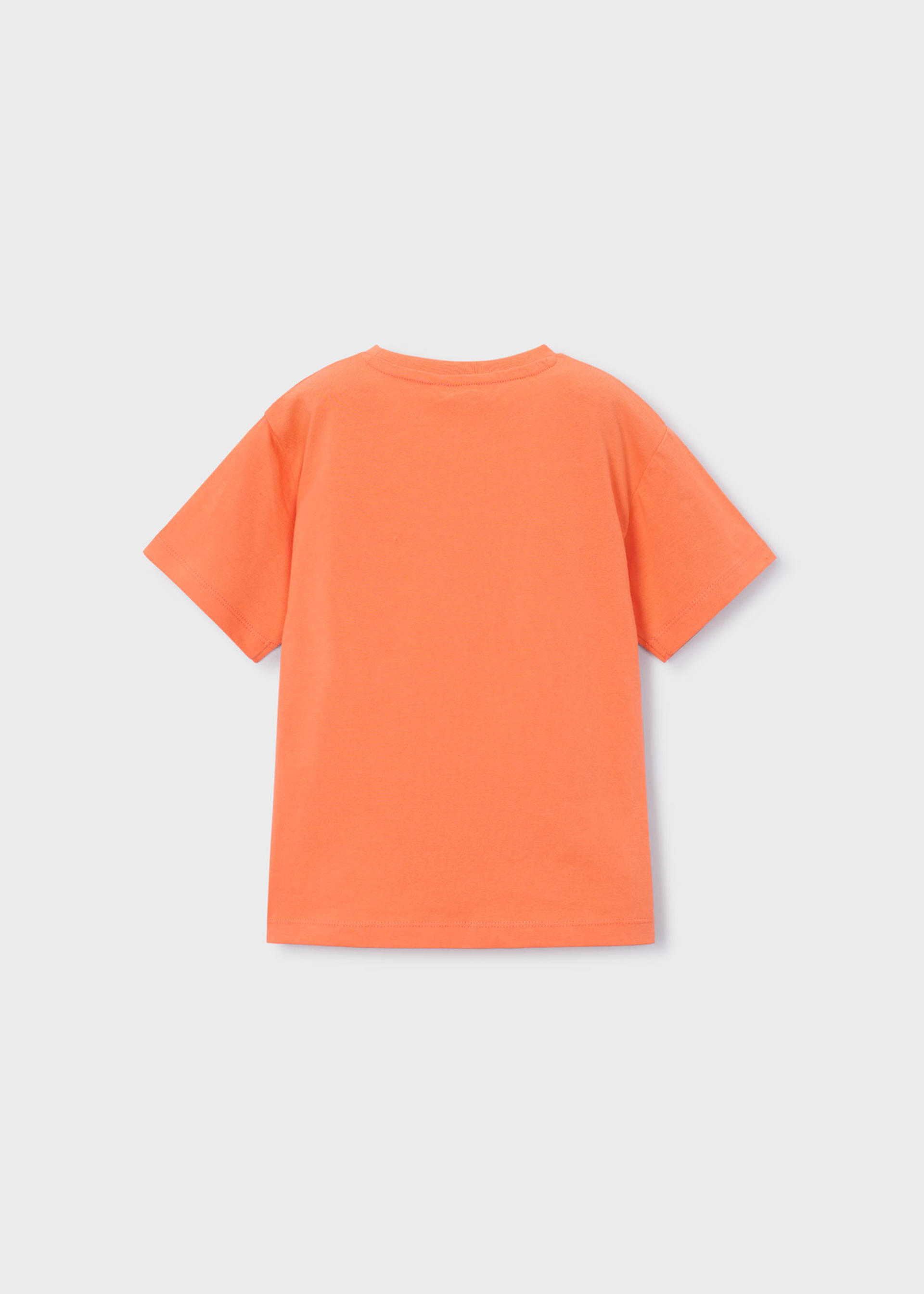 Maglietta basic lettera bambino