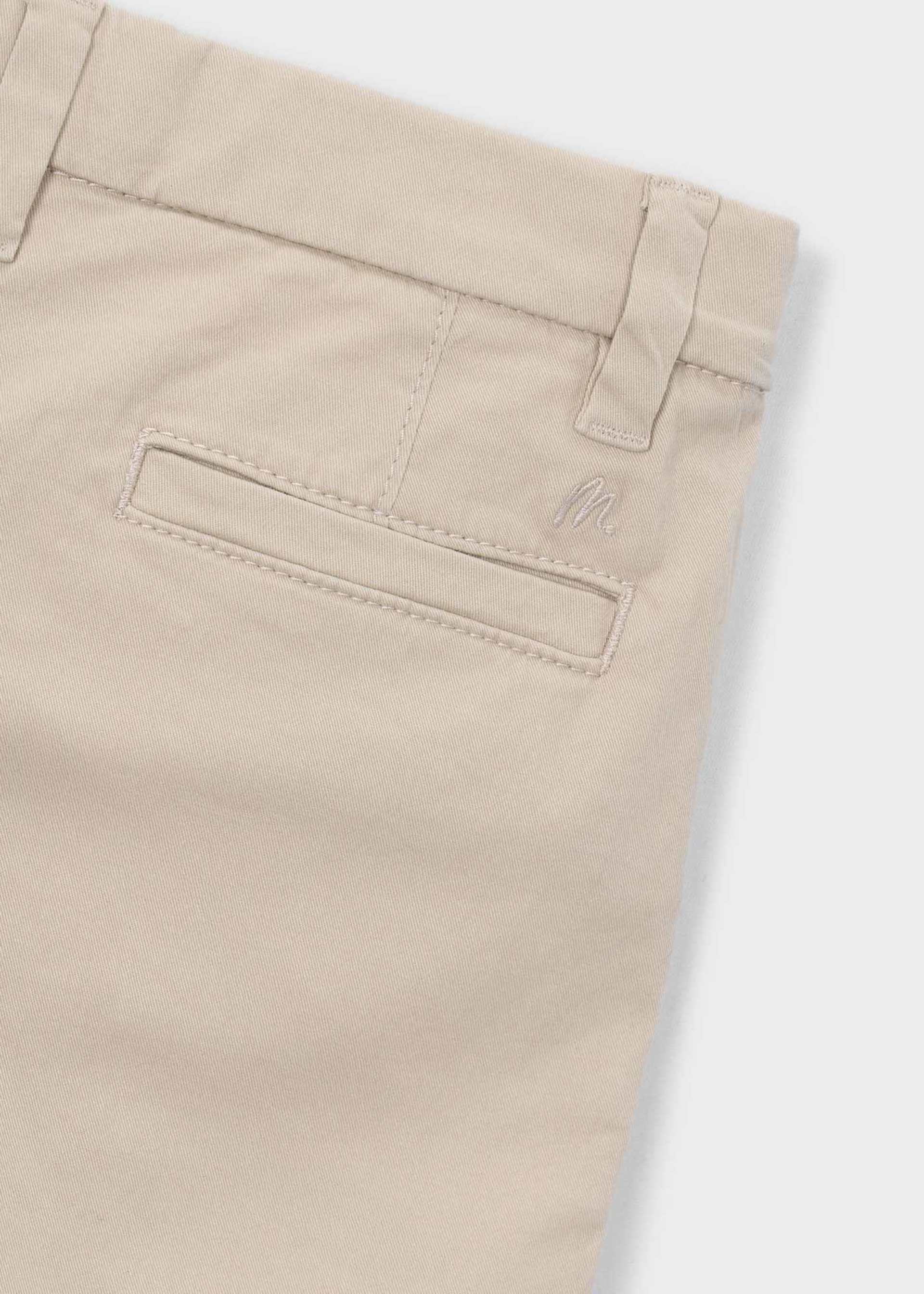 Bermuda chino sergé basique garçon