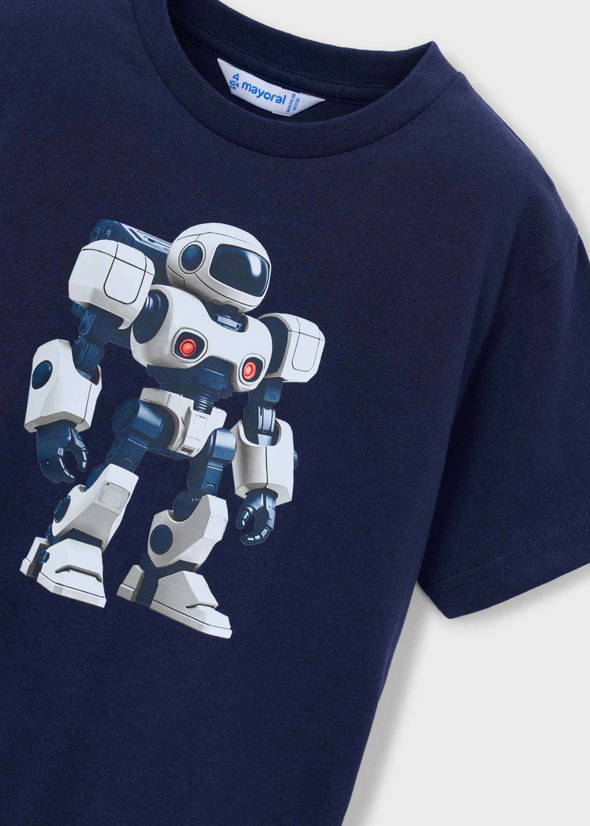 Robot t-shirt boy