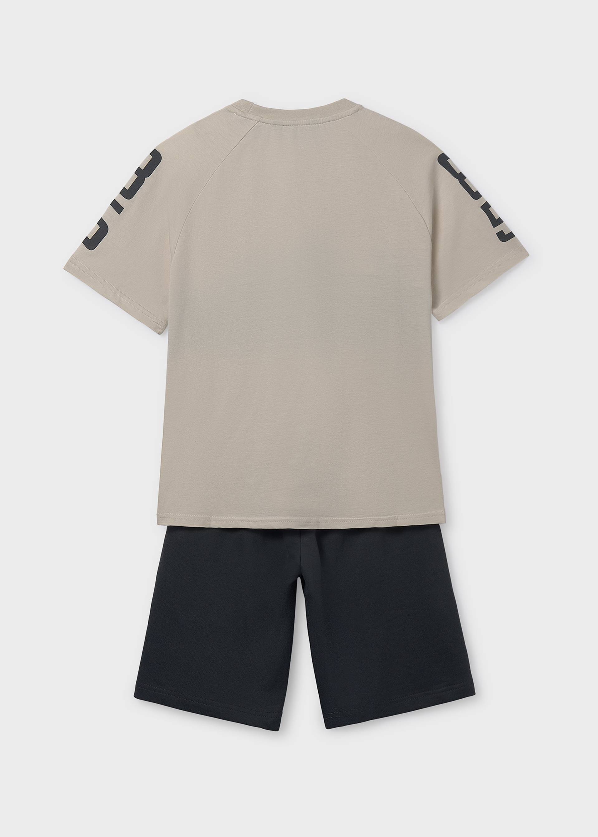 Ensemble bermuda et t-shirt garçon