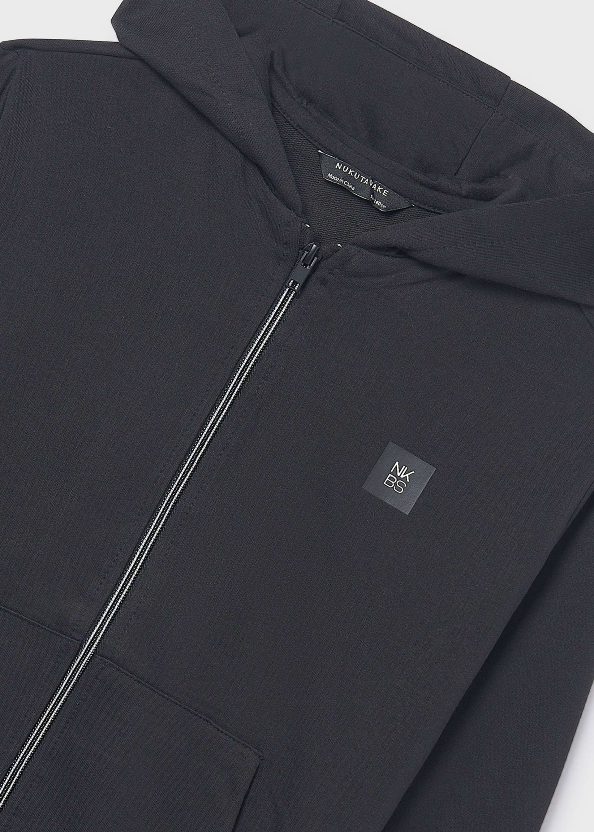 Bluza zapinana na suwak basic dla chłopca