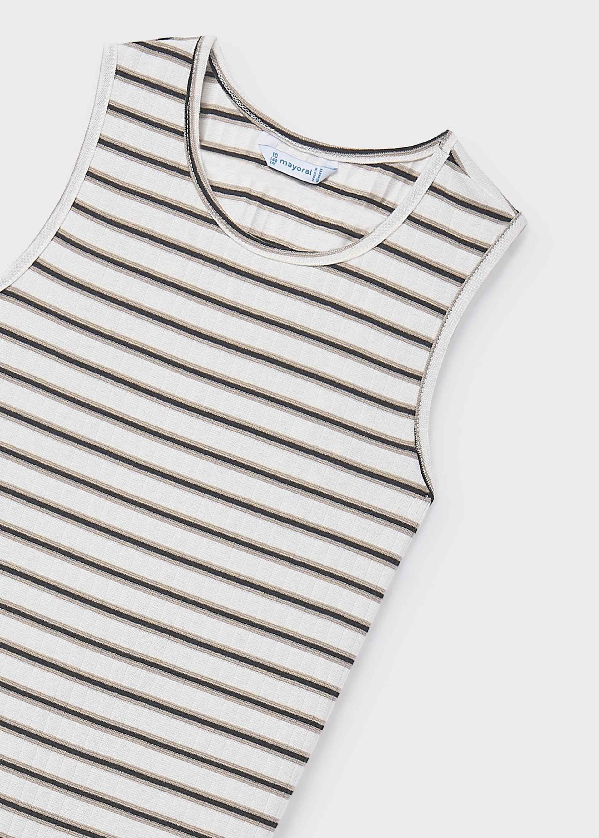 Girl's striped dress