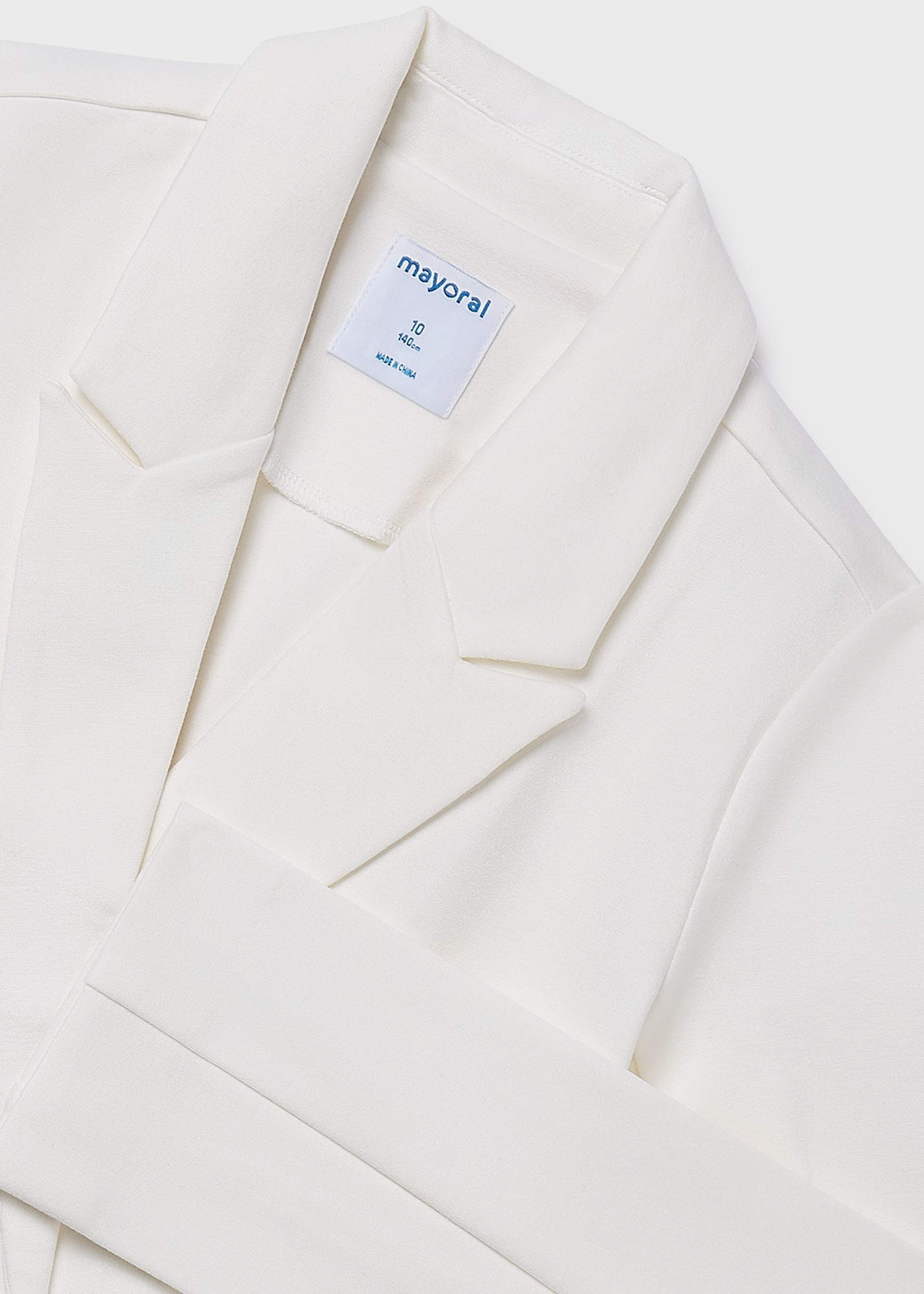 Veste à revers fille