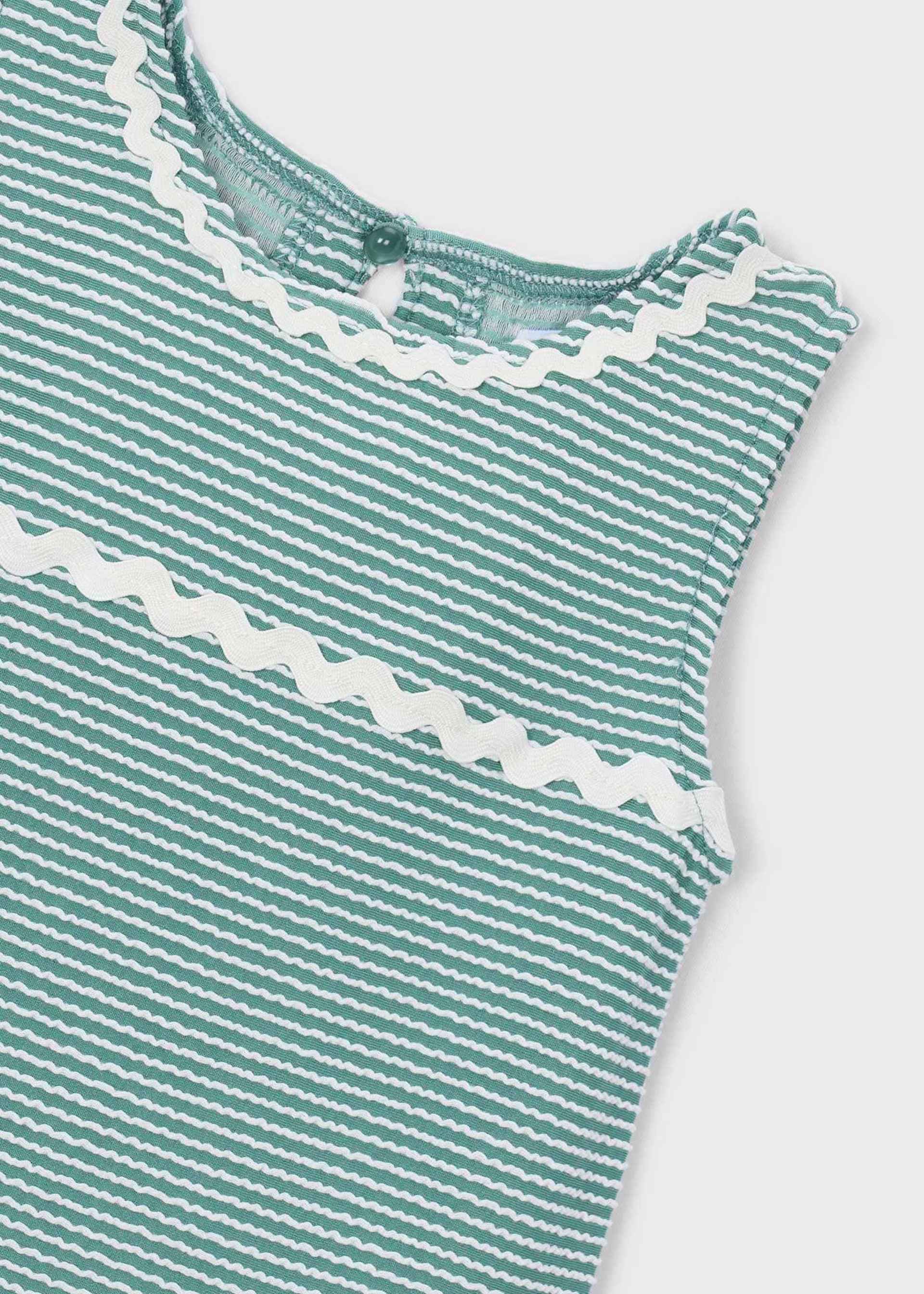 Vestido punto ondas niña