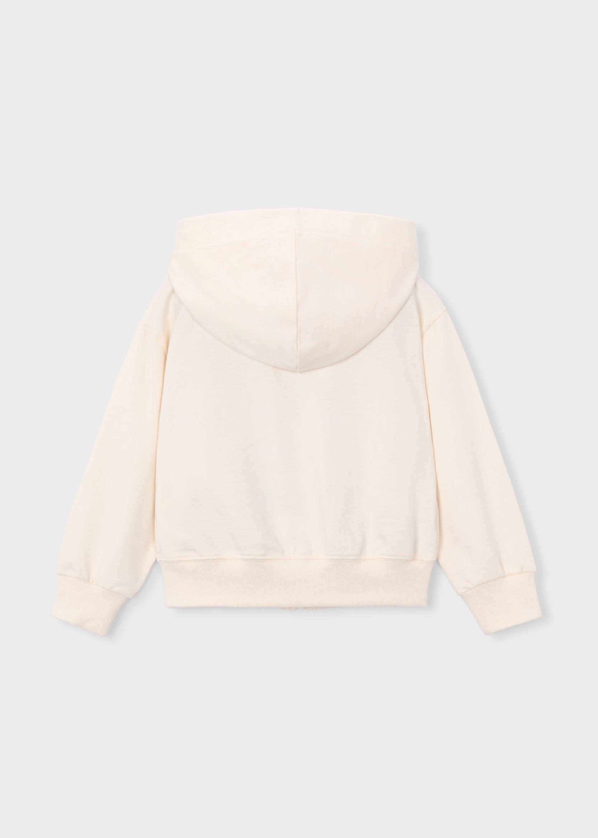 Girls' zip-up sweatshirt