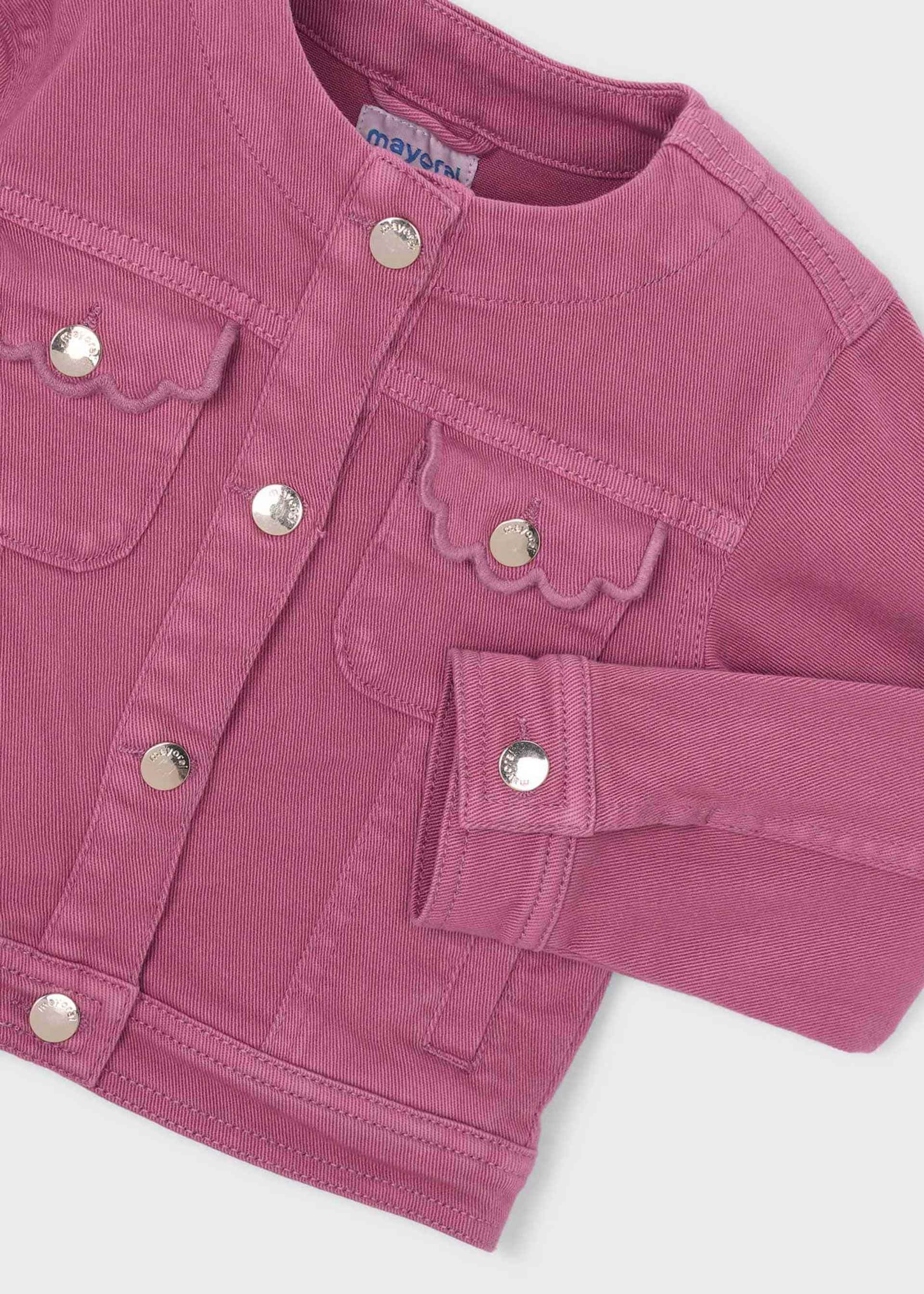 Giubbotto twill bambina