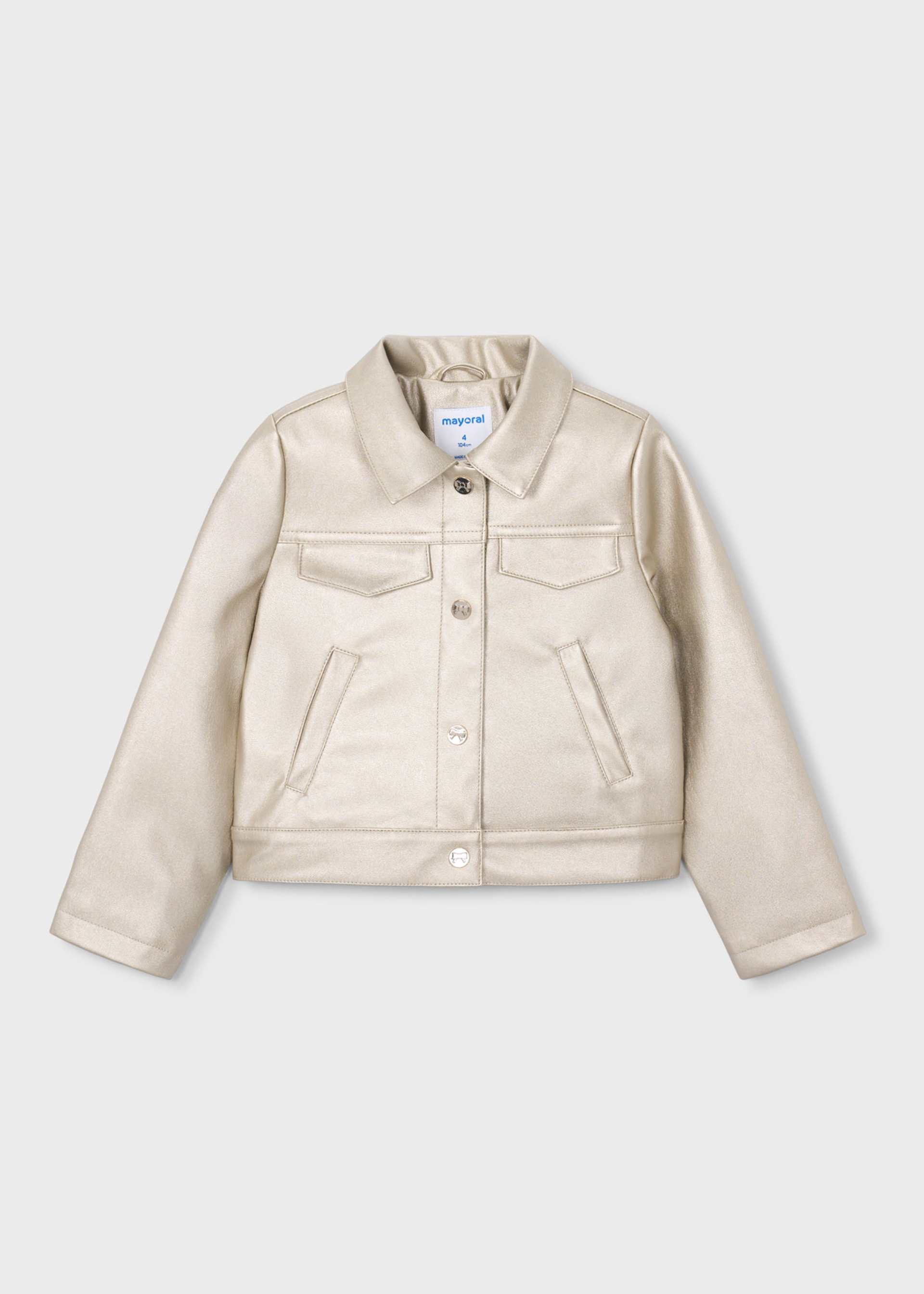 Kunstlederjacke Mädchen