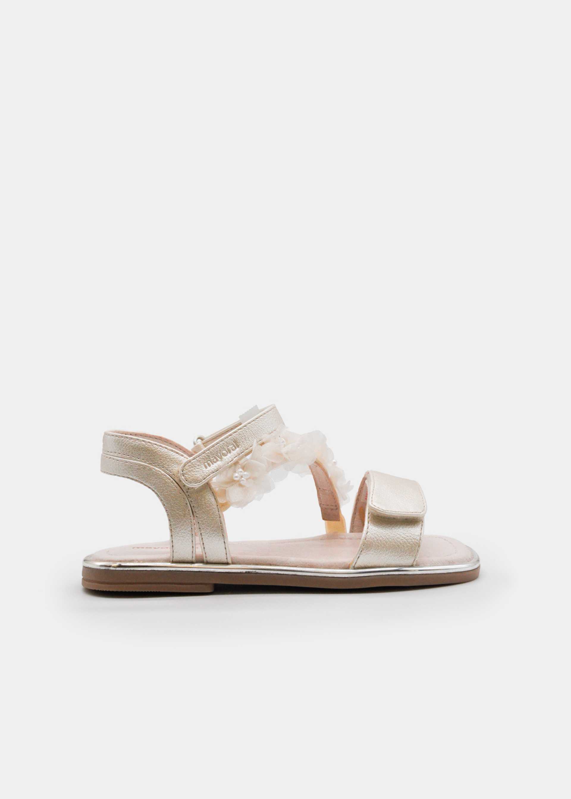 Sandales à fleurs fille