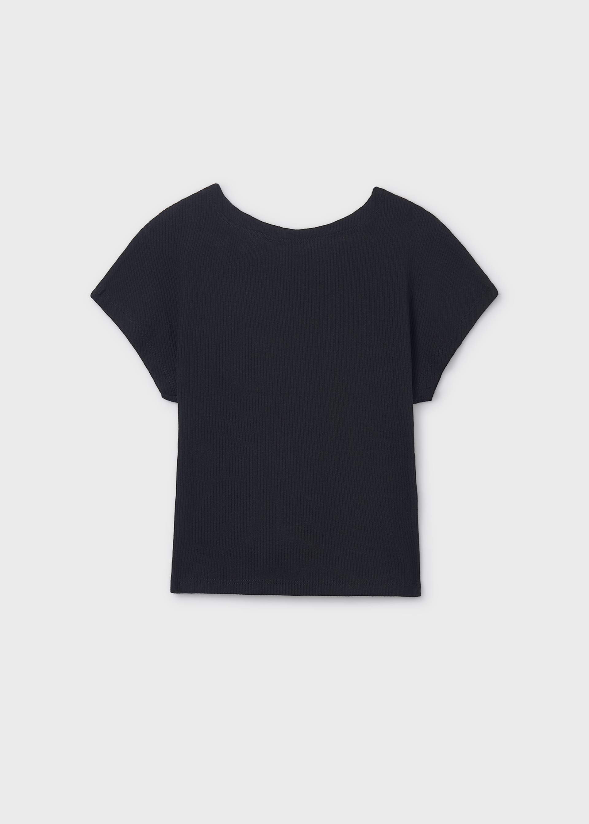 Playera canalé chica