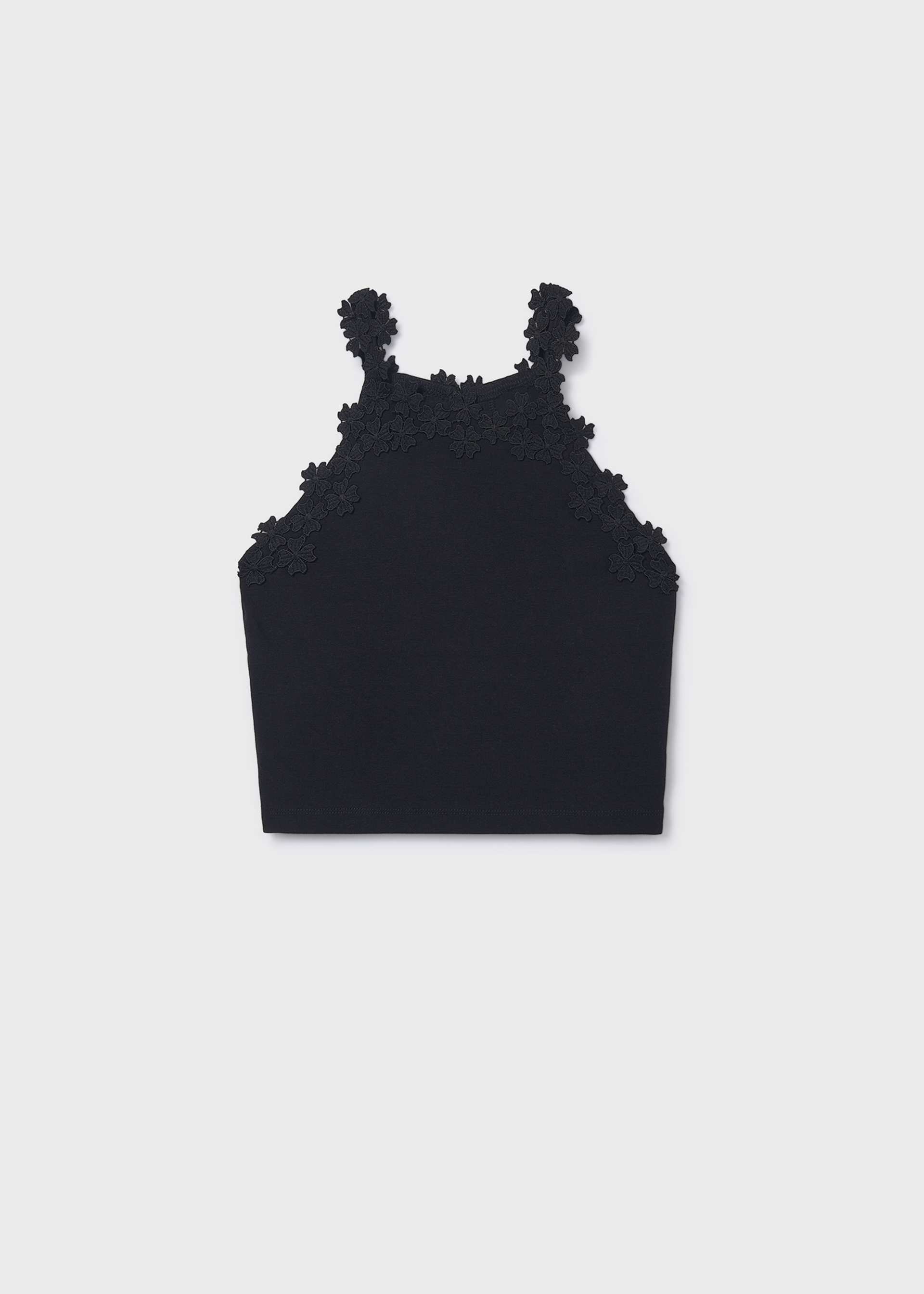 Μπλούζα με λεπτομέρειες λουλούδια κορίτσι