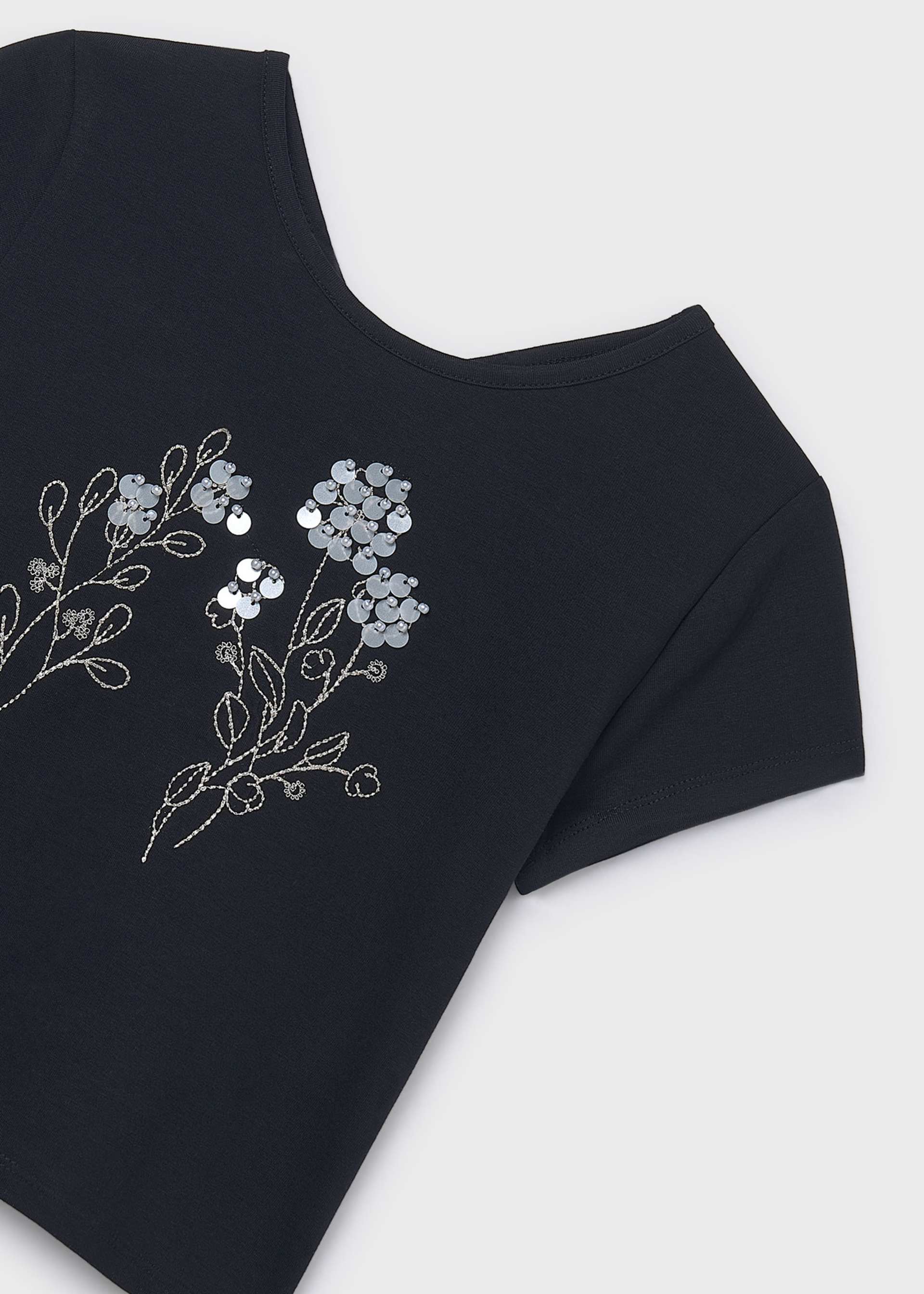 Playera con lino chica