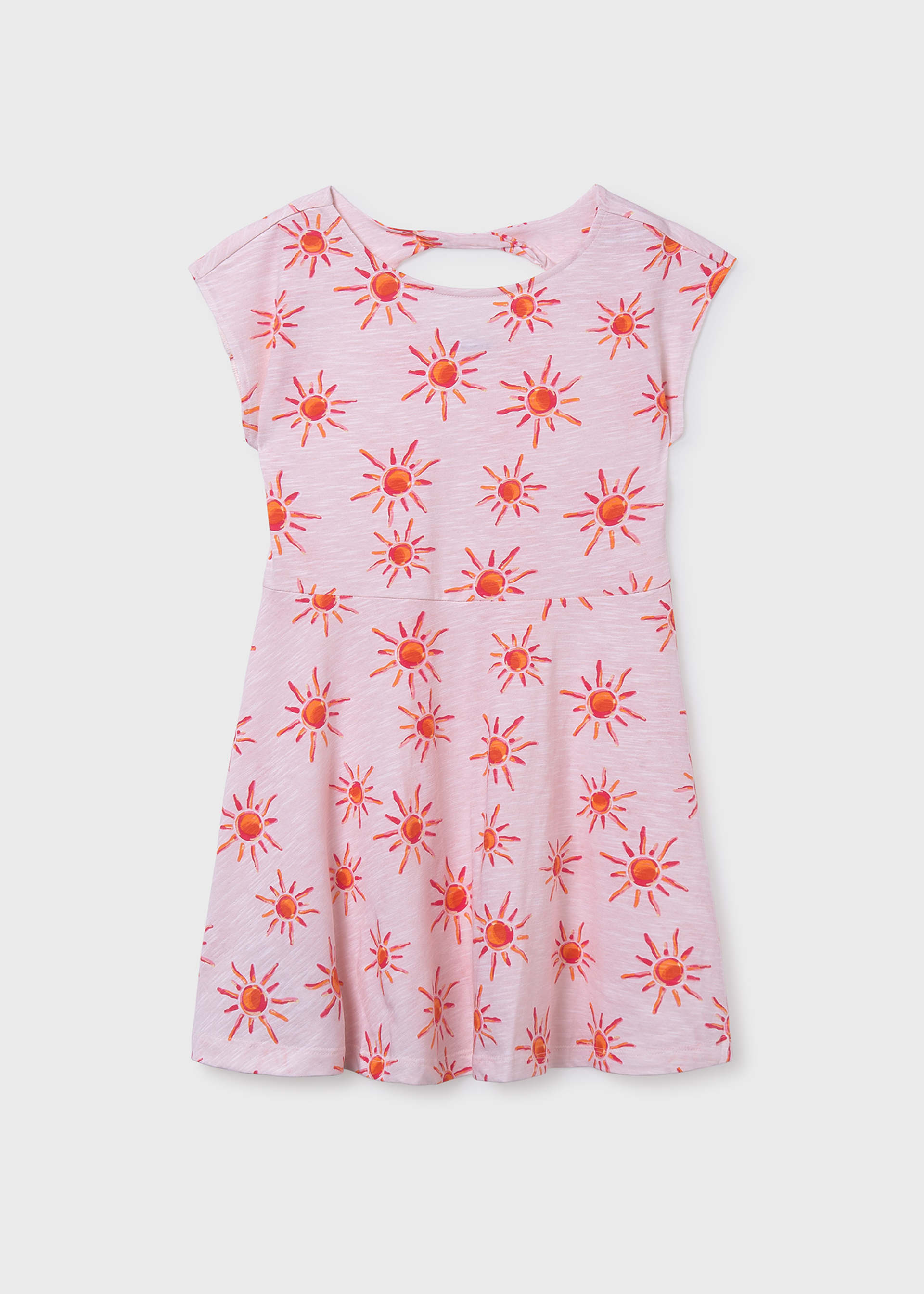 Robe en maille imprimée fille