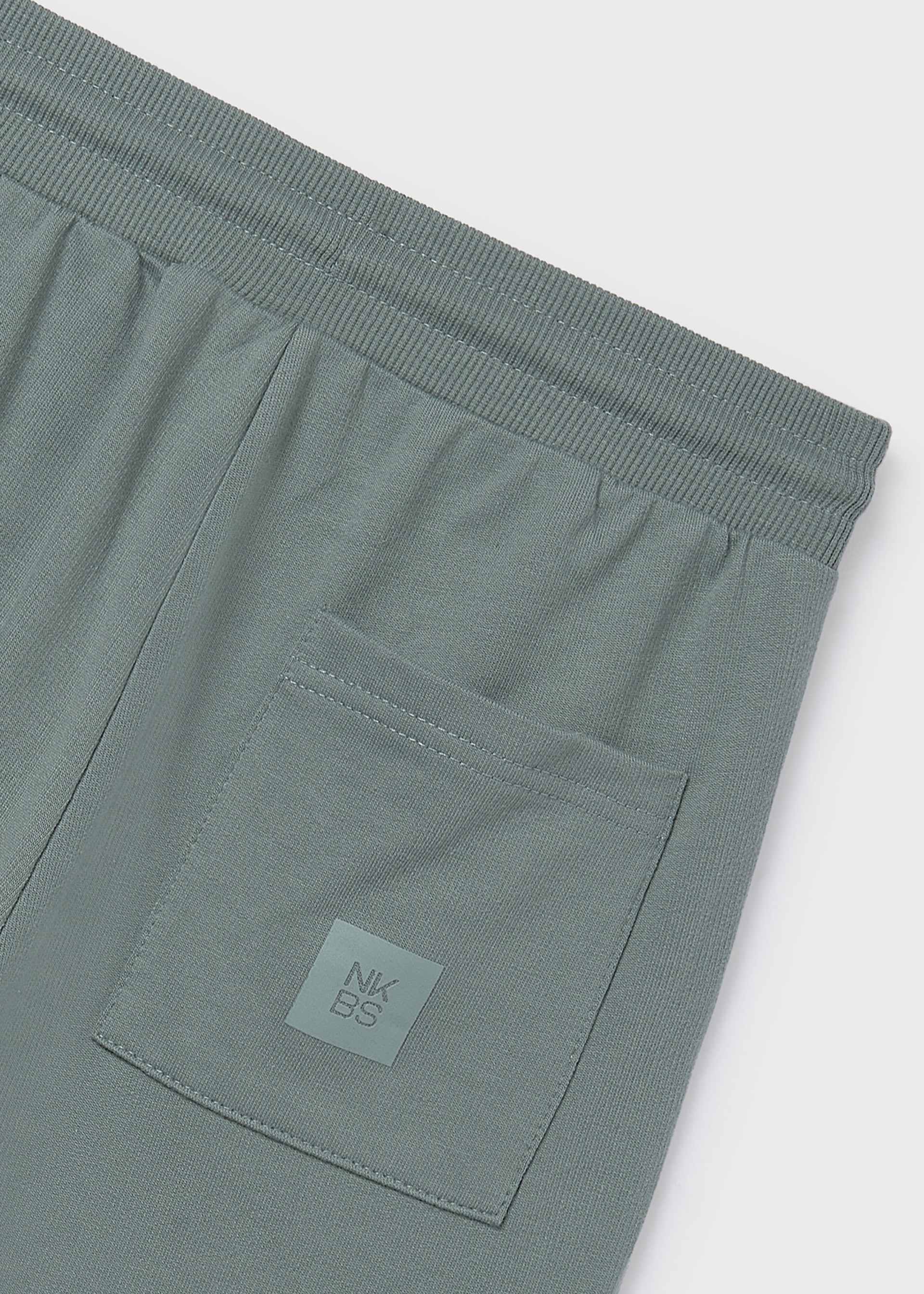 Jogging-Bermudas basic Teenager Jungen