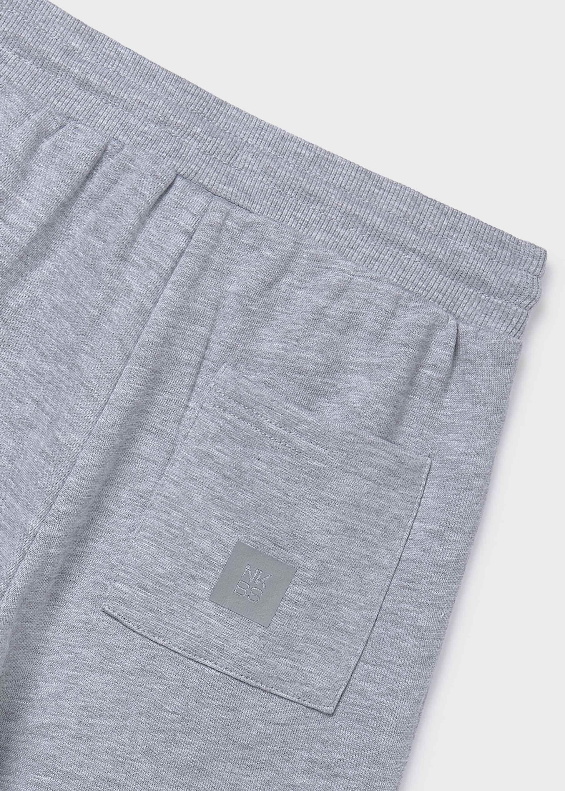 Jogging-Bermudas basic Teenager Jungen