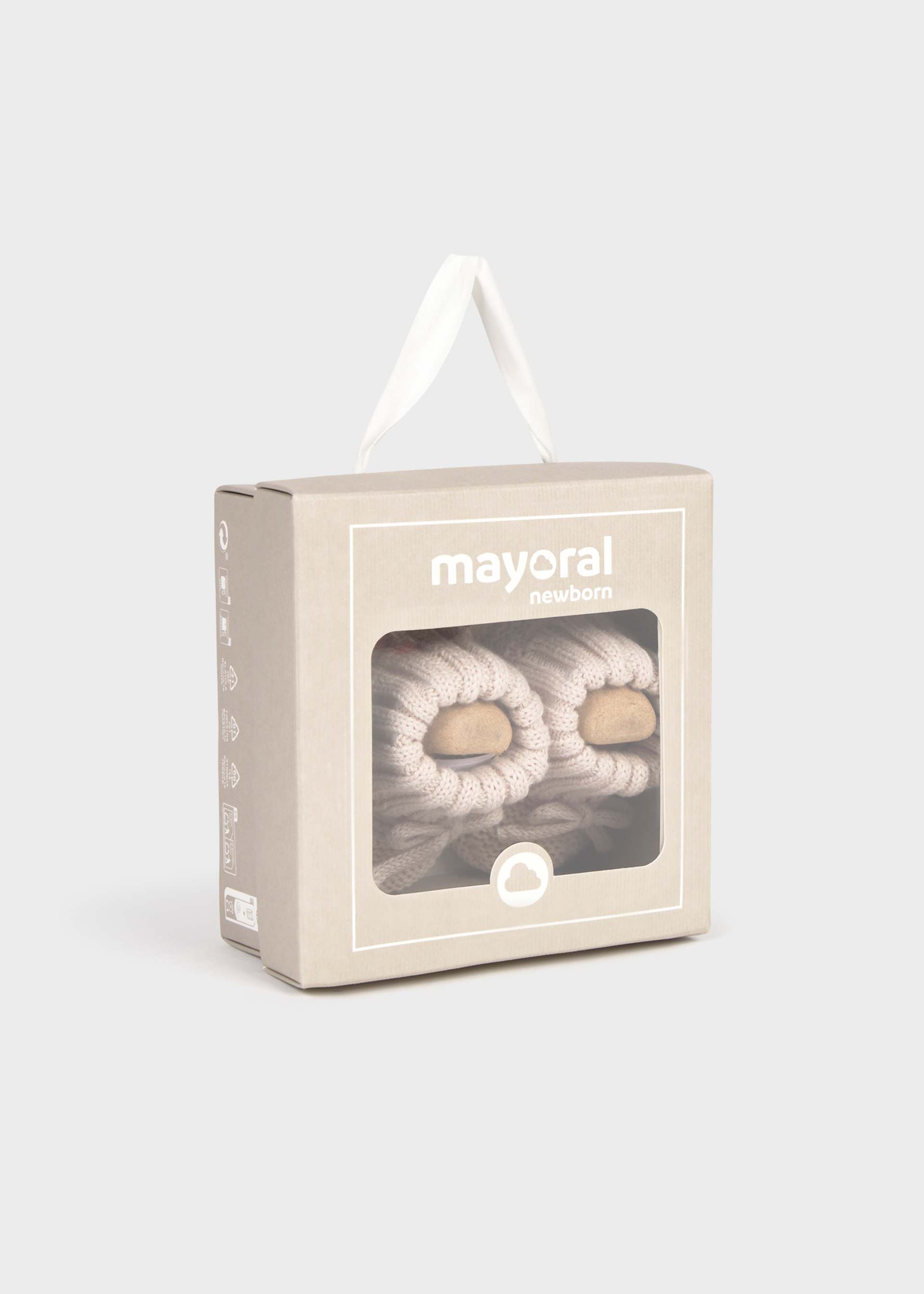 Scarpine tricot neonato