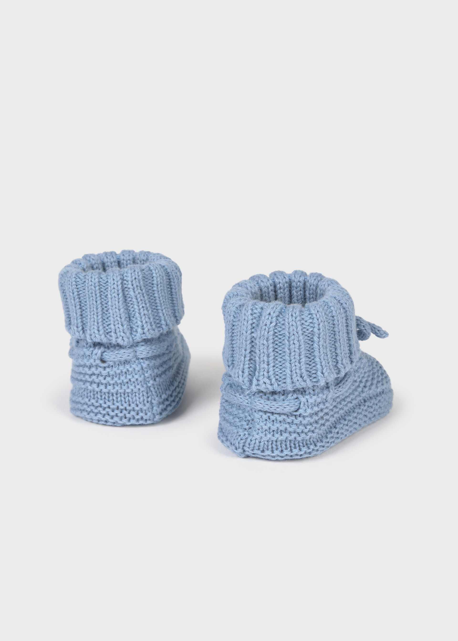 Scarpine tricot neonato