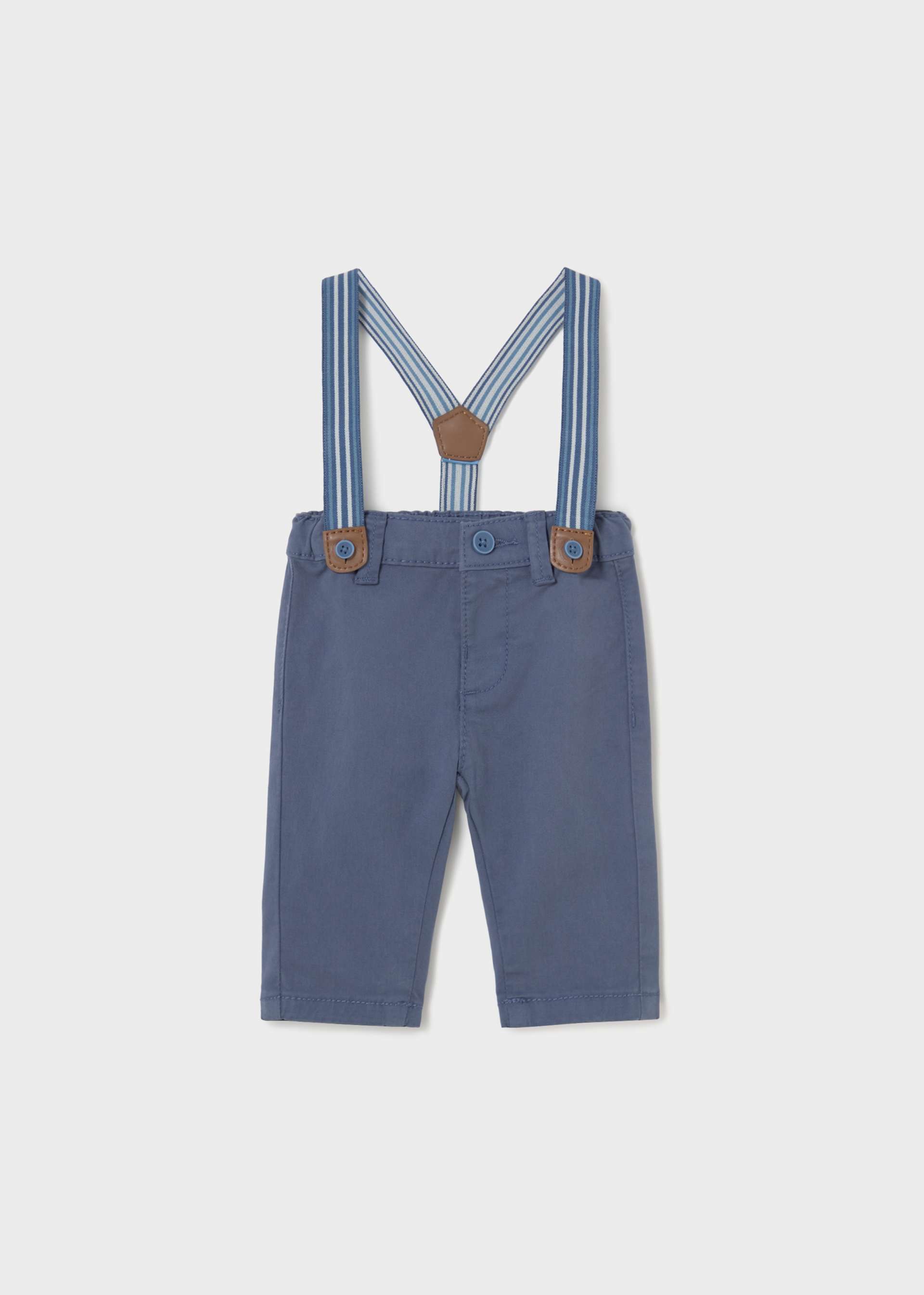 Newborn Boy Pants with Suspenders