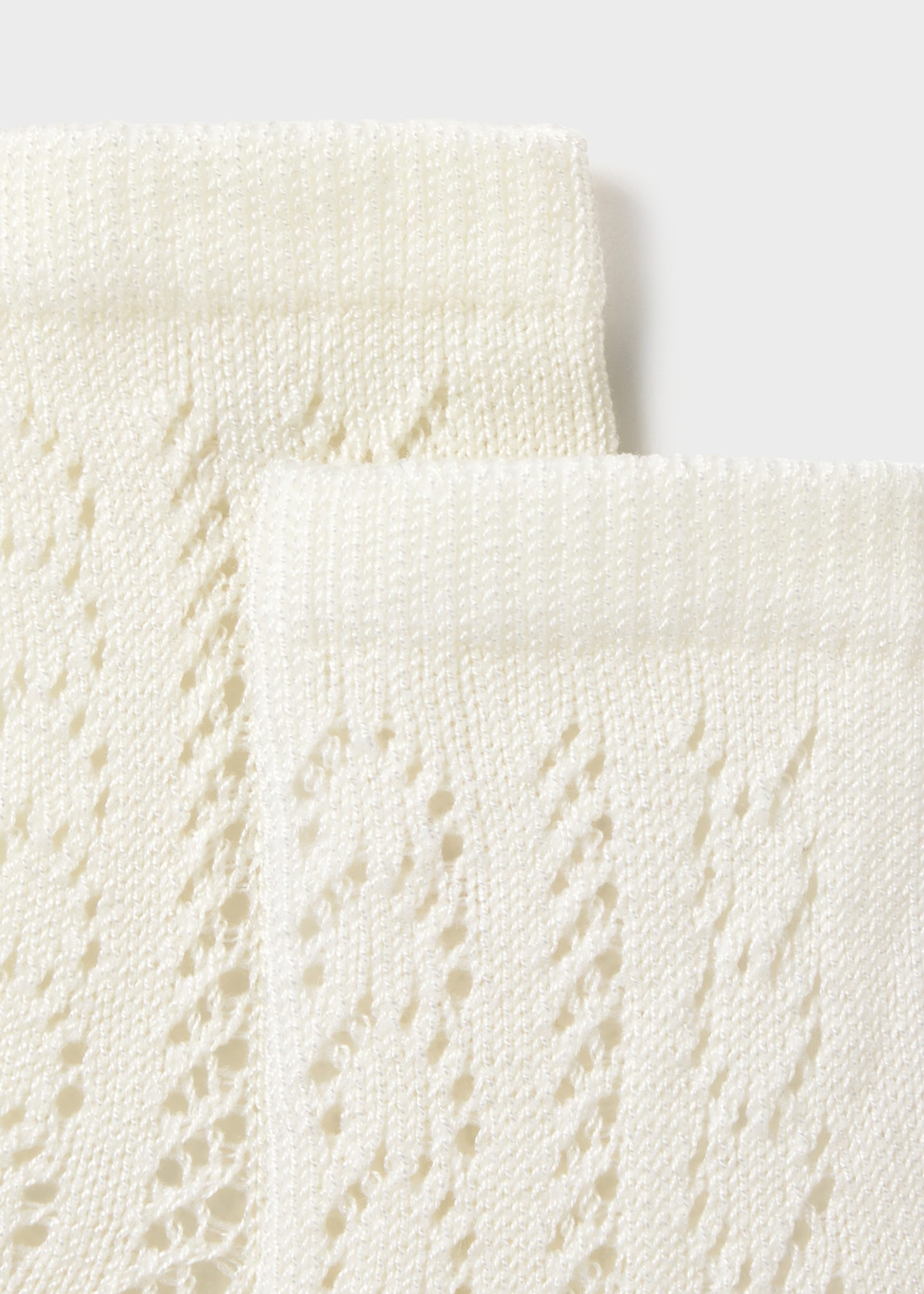 Newborn openwork sock