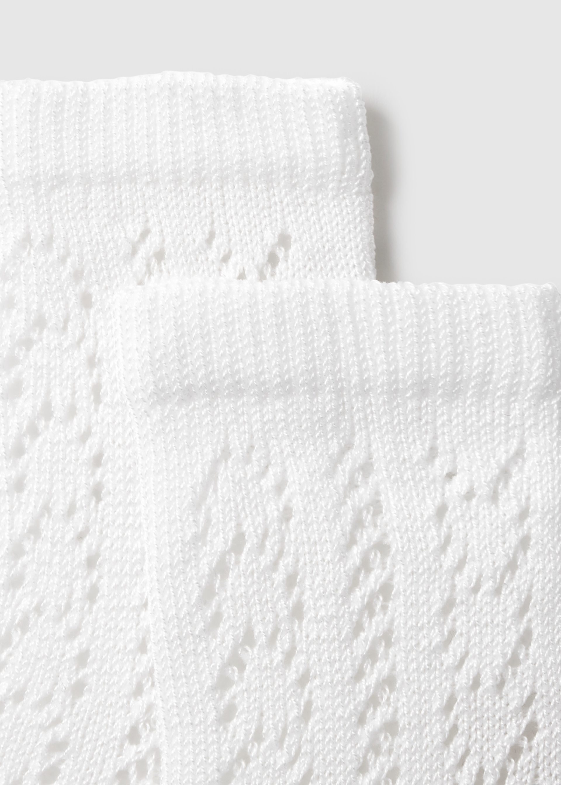 Newborn Boy Openwork Socks