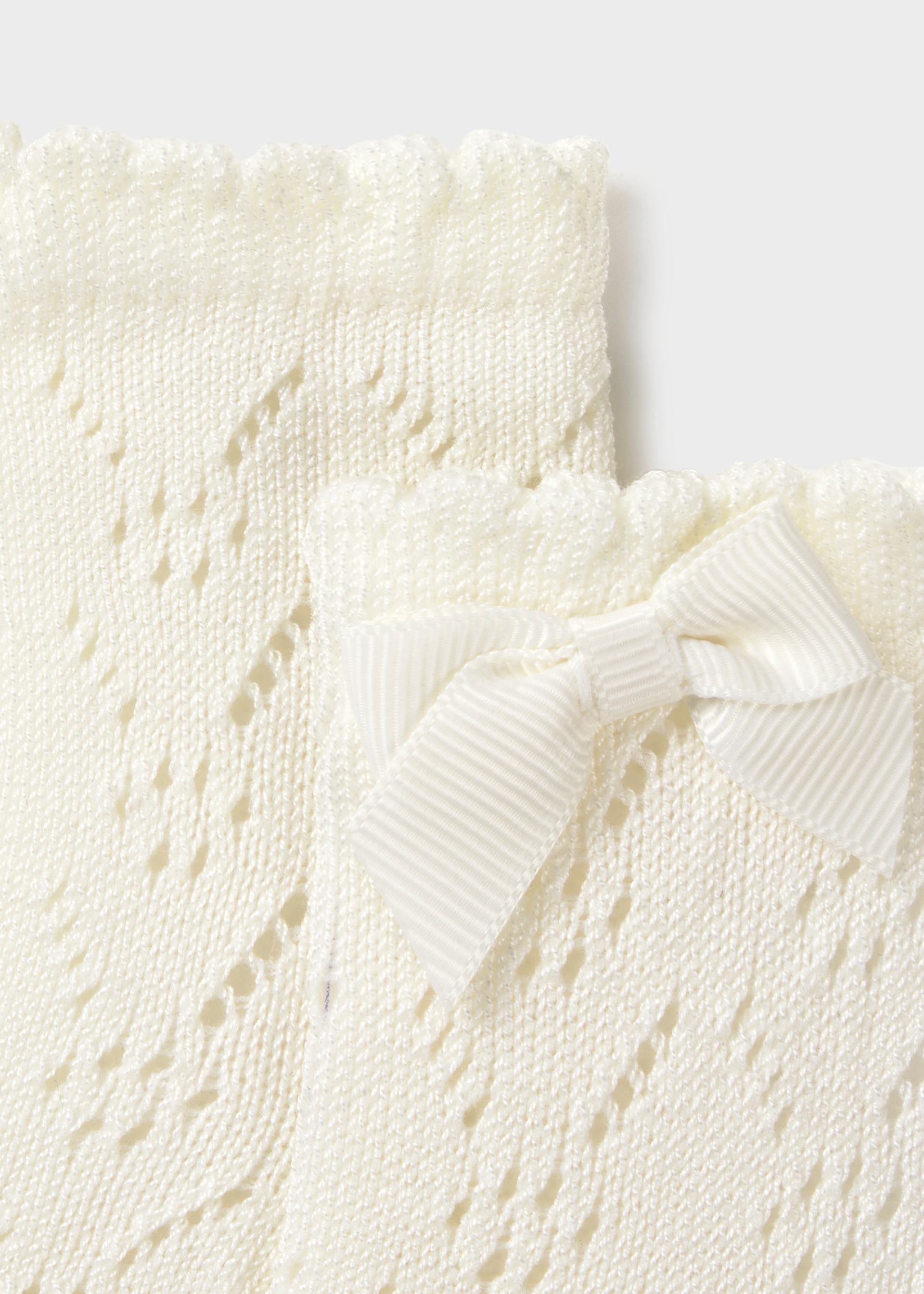 Newborn lace-up sock