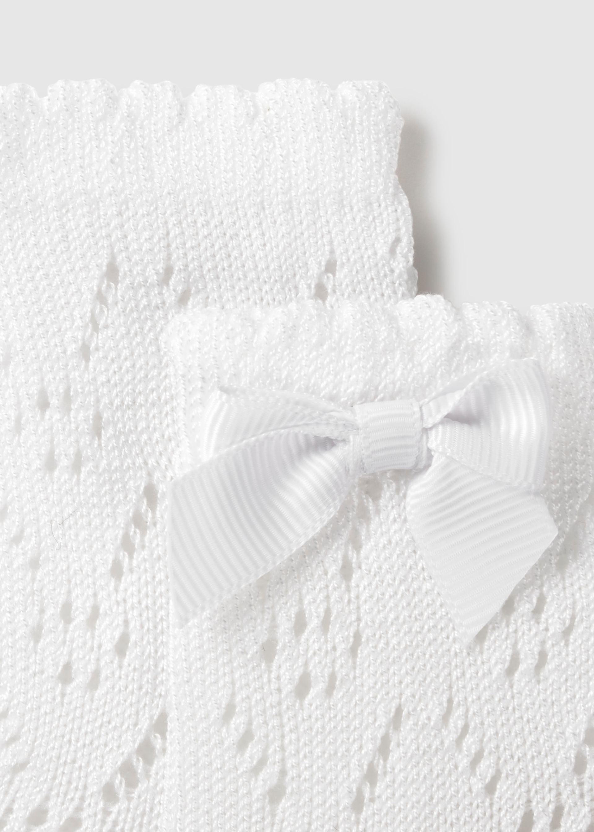 Newborn Girl Openwork Socks