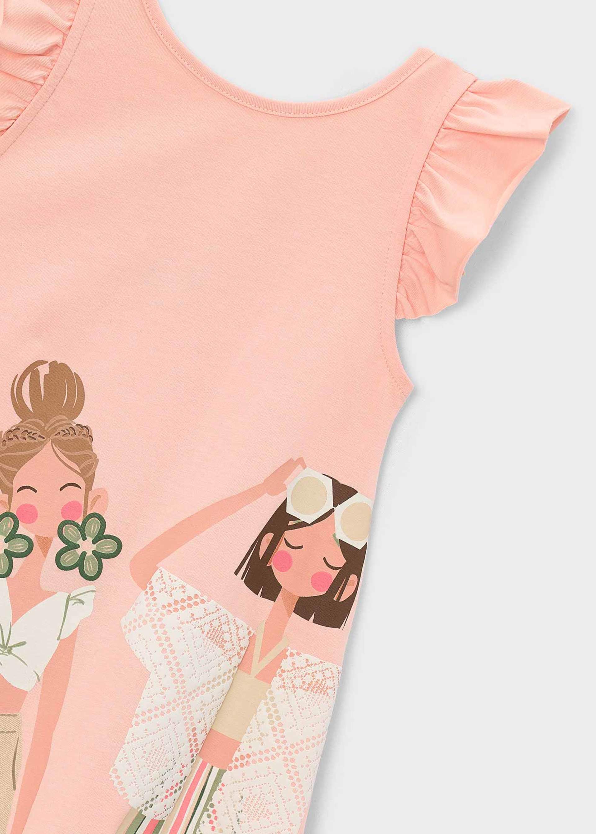 Vestido malha menina