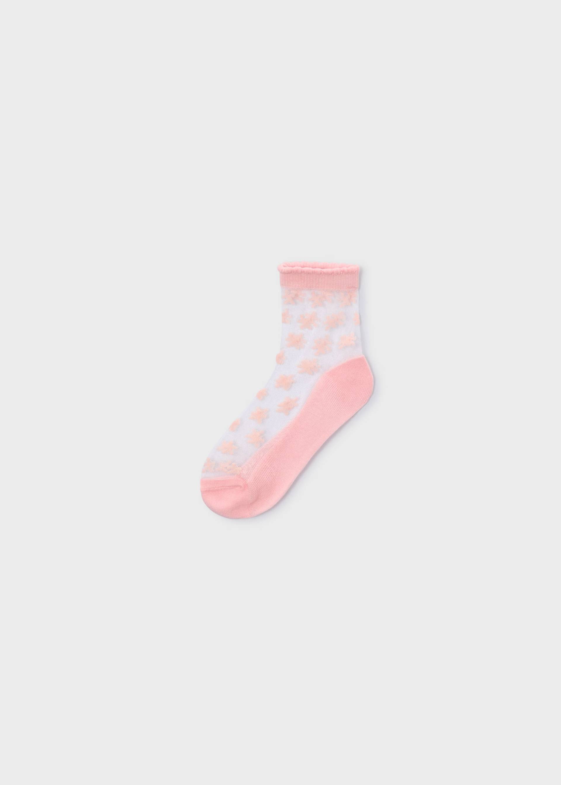 Girl's flower socks