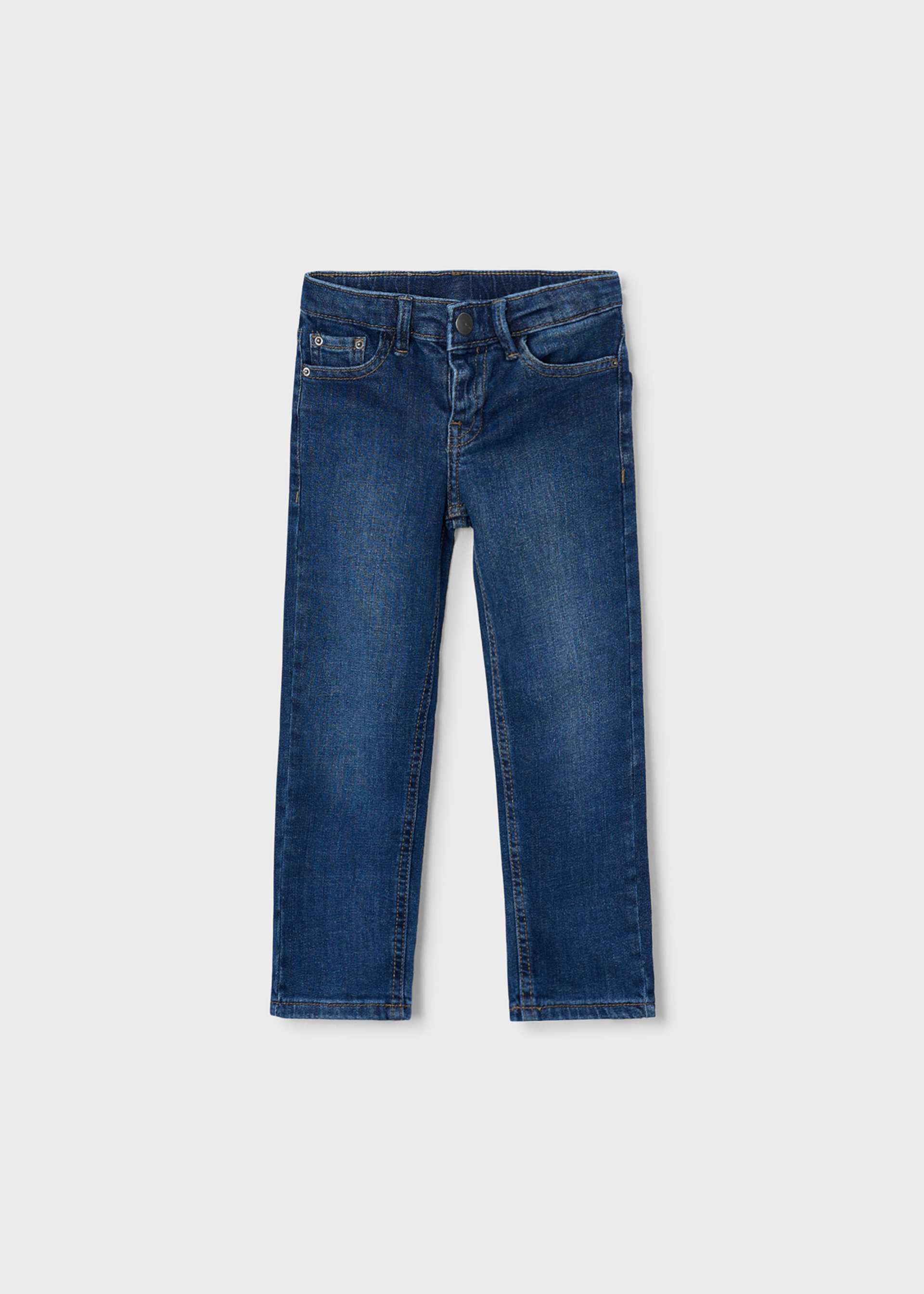 Pantaloni denim regular fit basic baiat