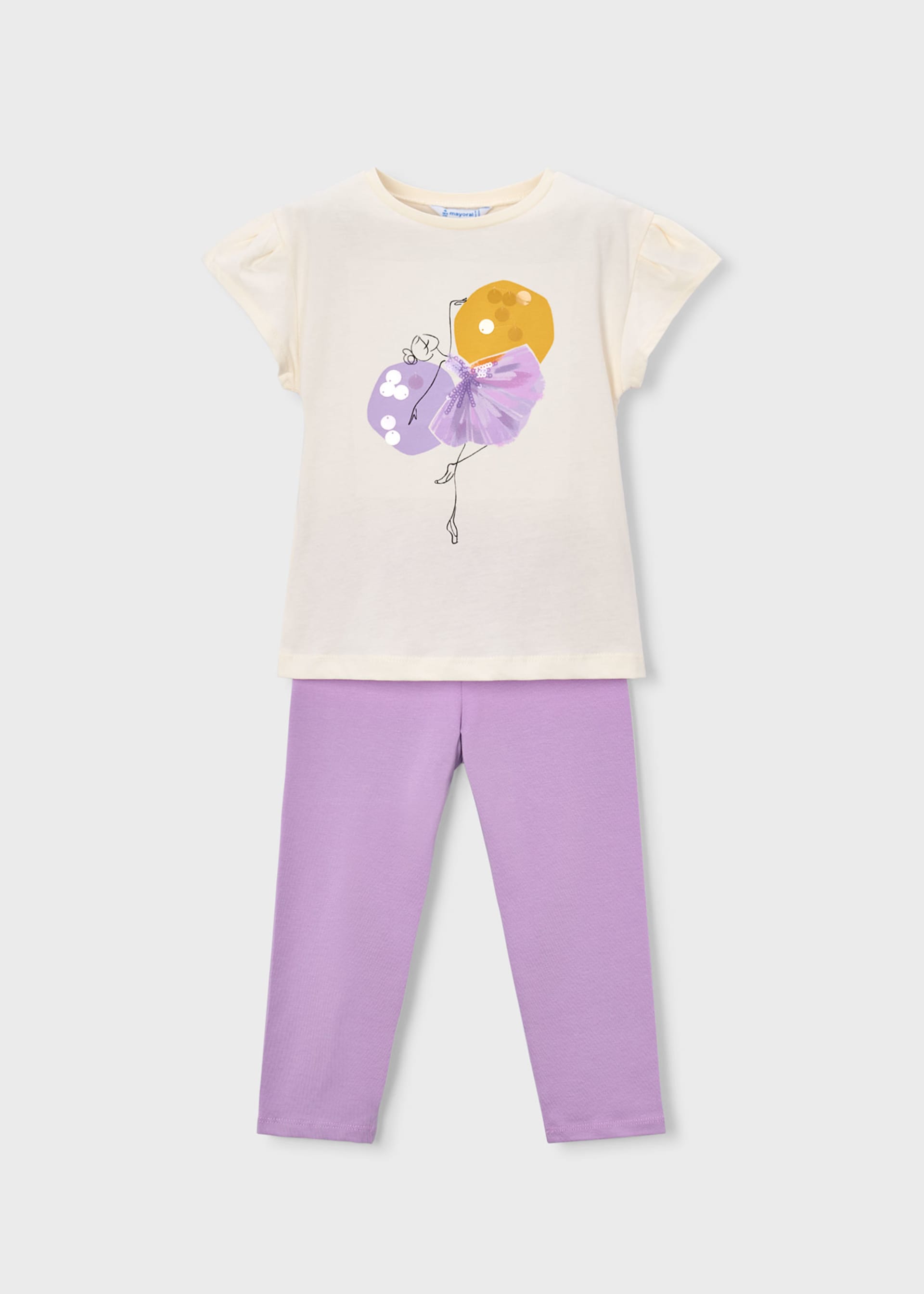 Girl Leggings and T-shirt Set