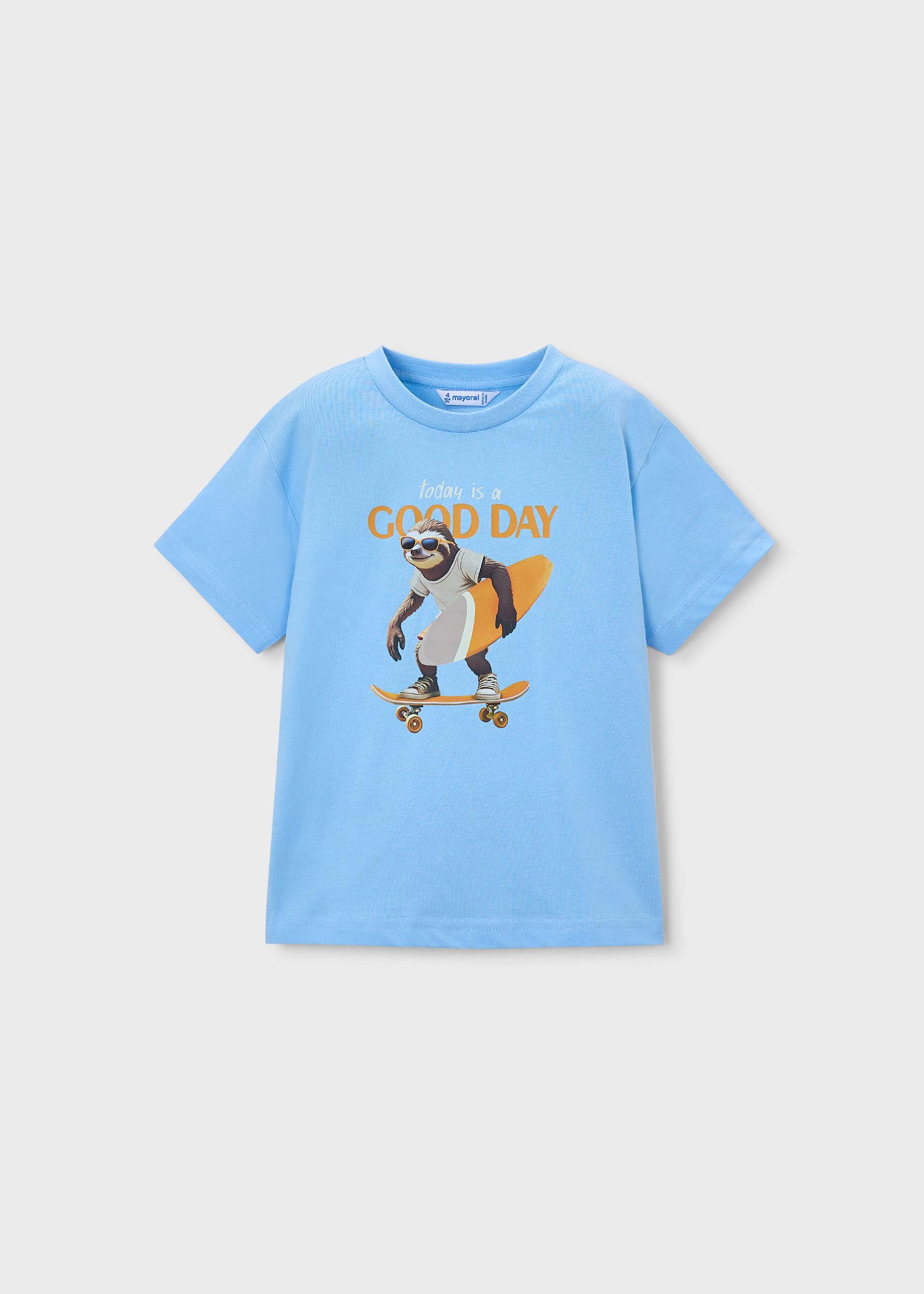 Boy Silkscreen Print T-shirt