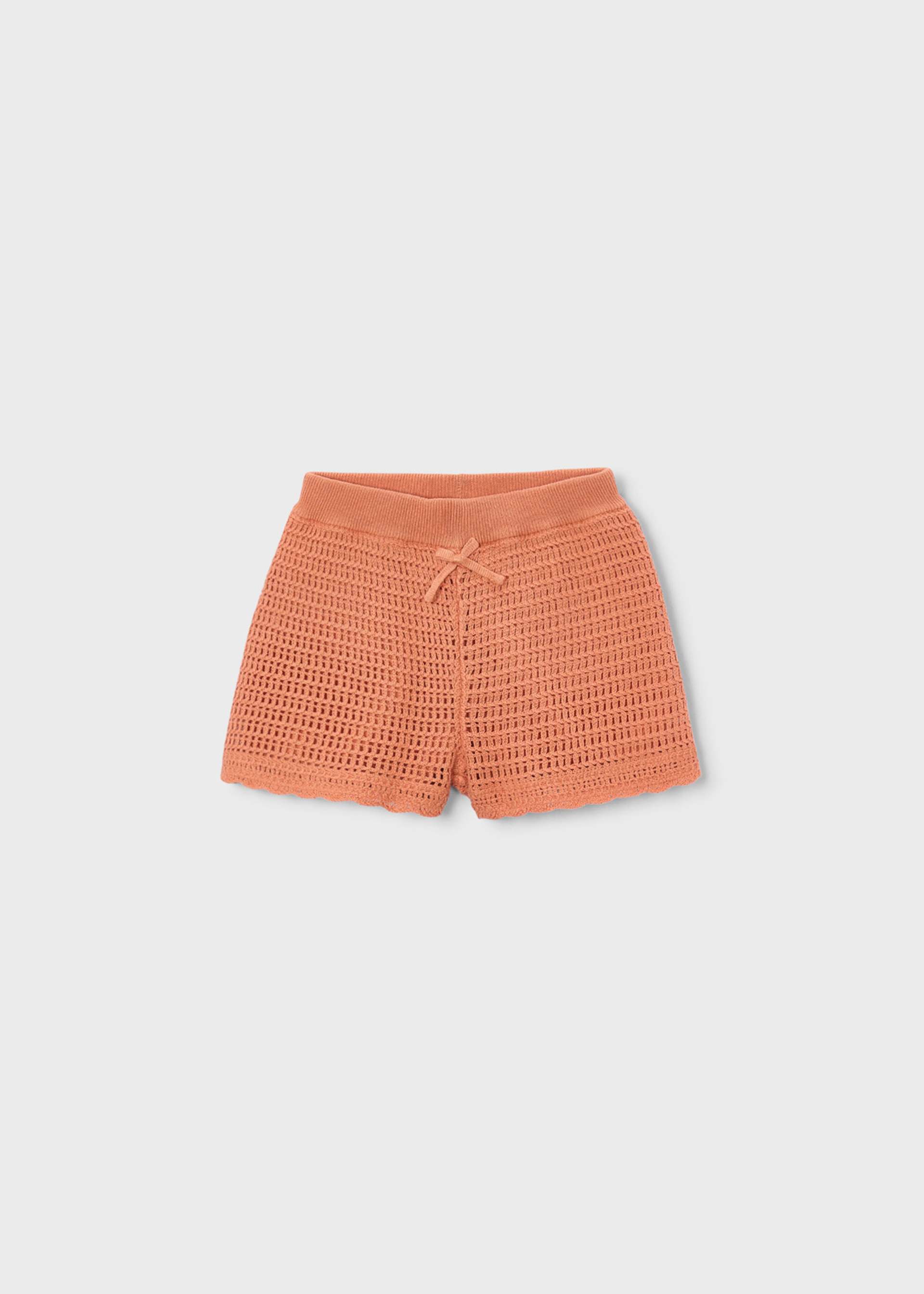 Short détails ajourés fille