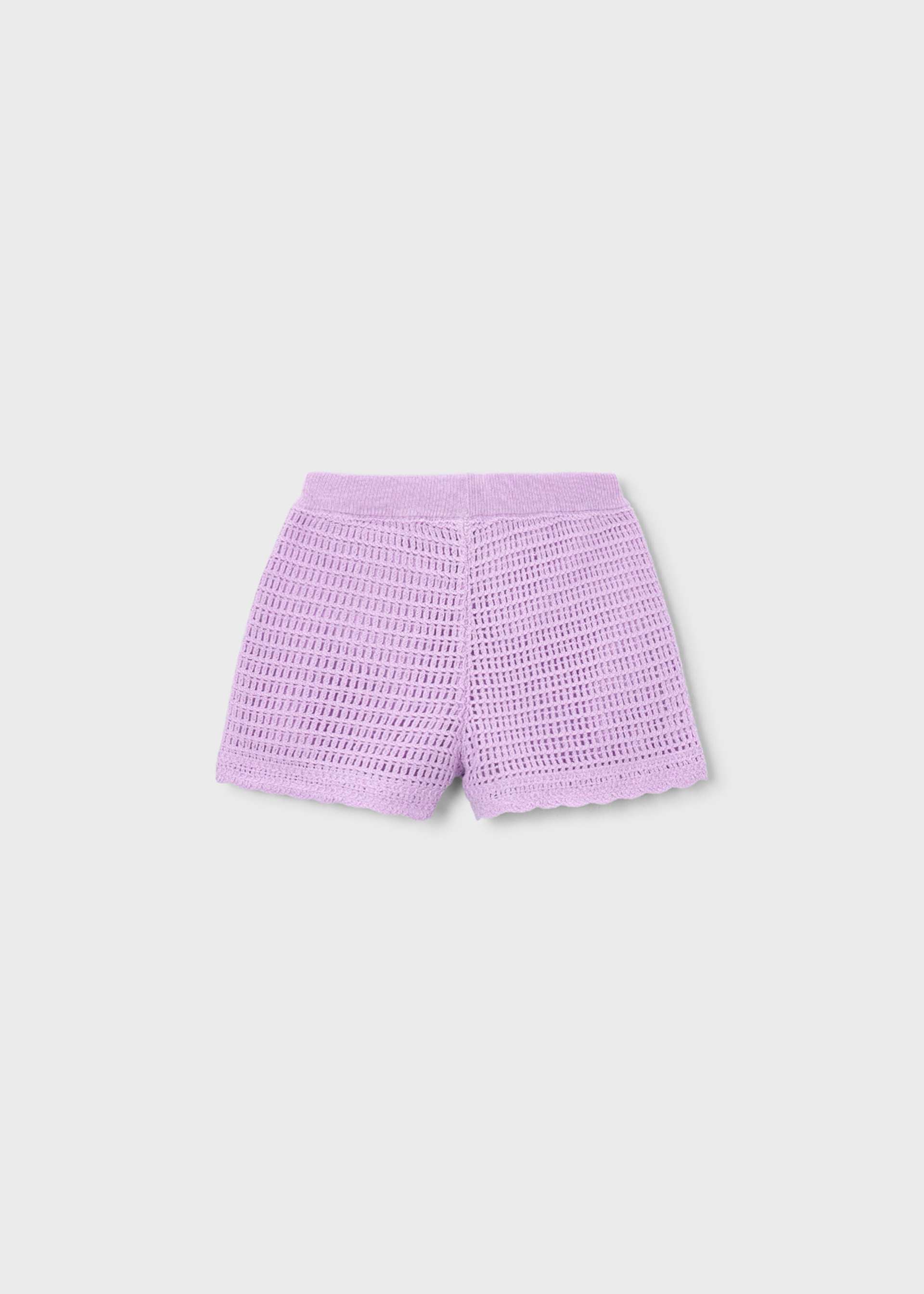 Girl Openwork Shorts