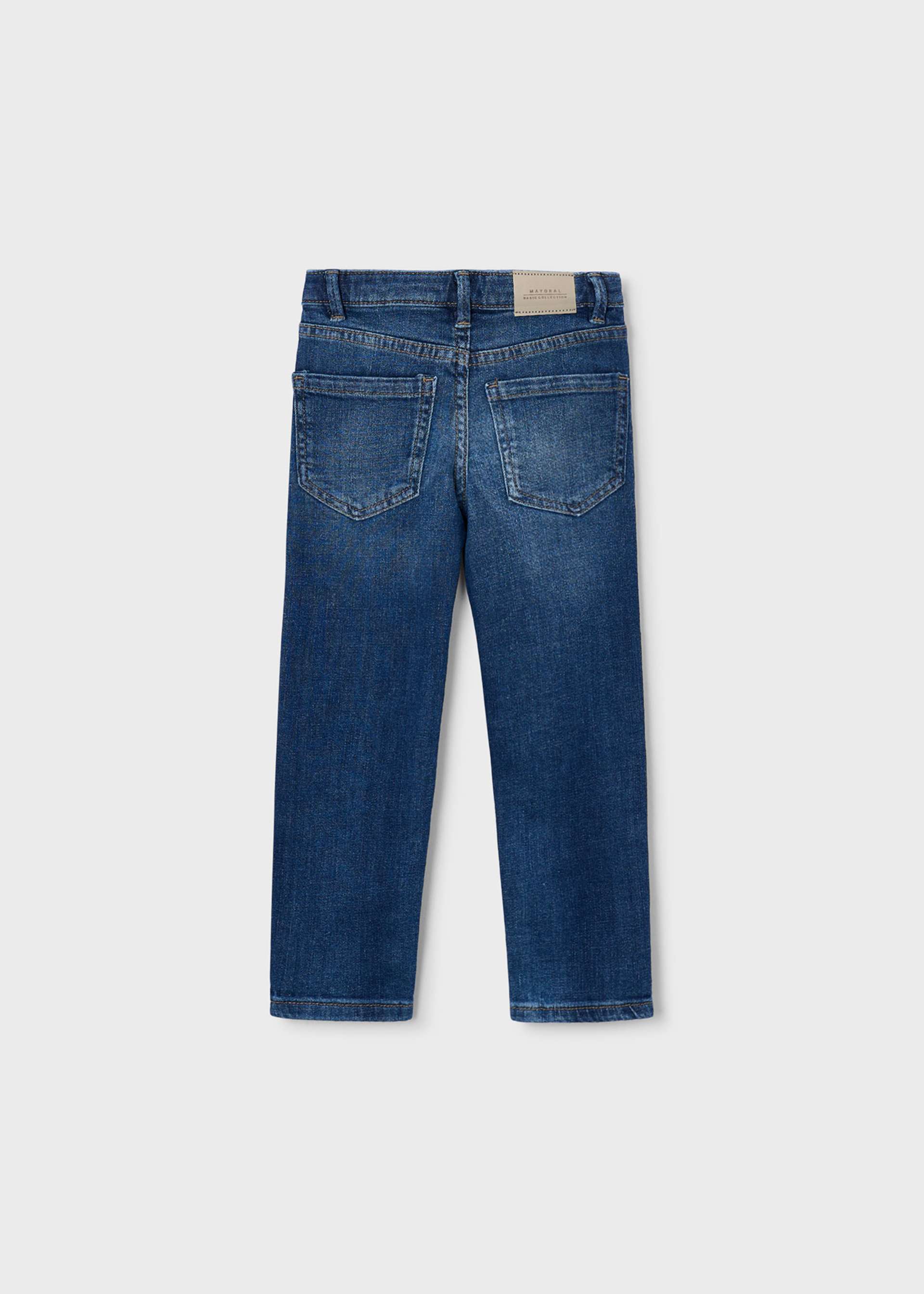 Дънков панталон regular fit basic момче