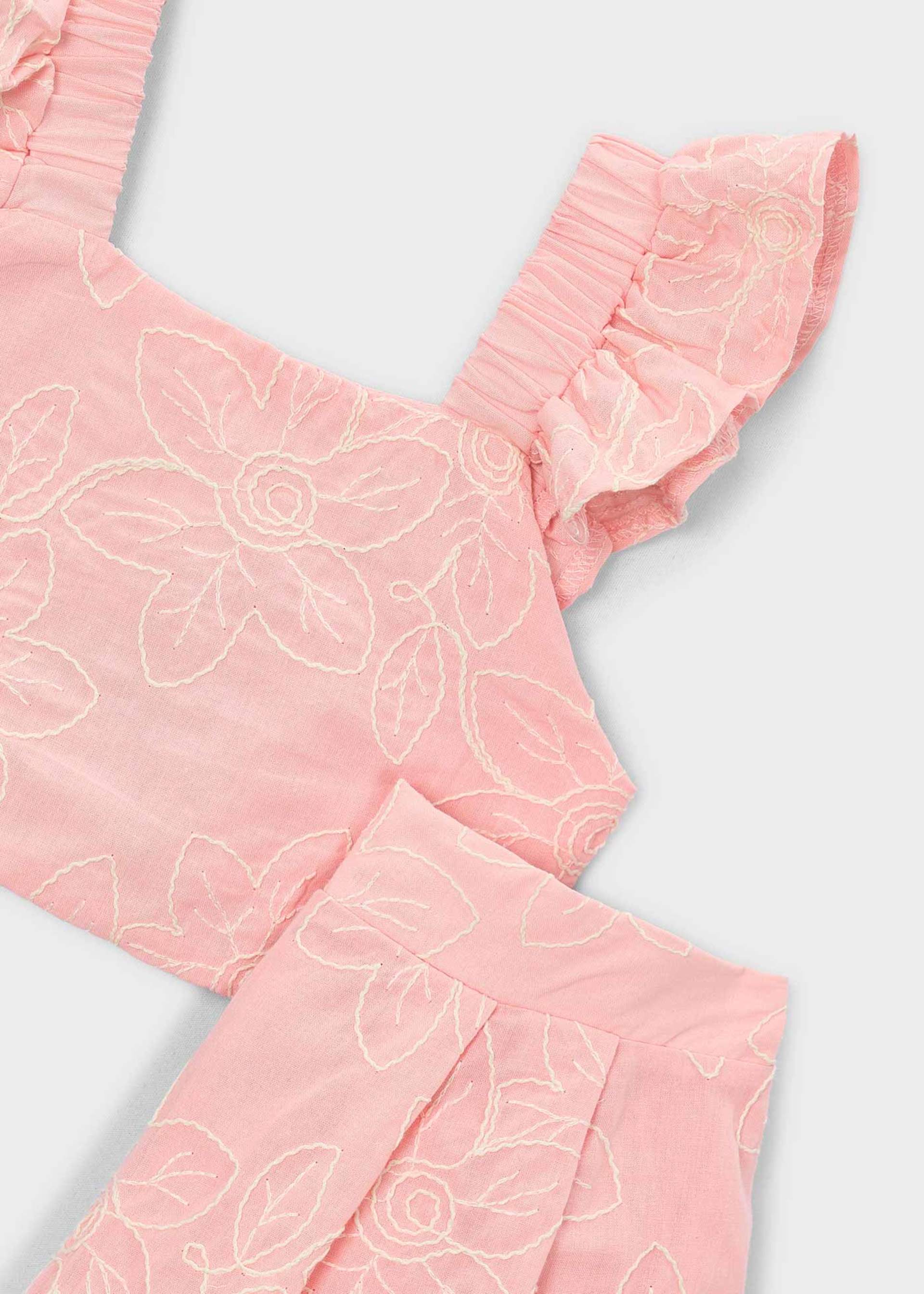 Girl Shorts and Ruffled Top Set