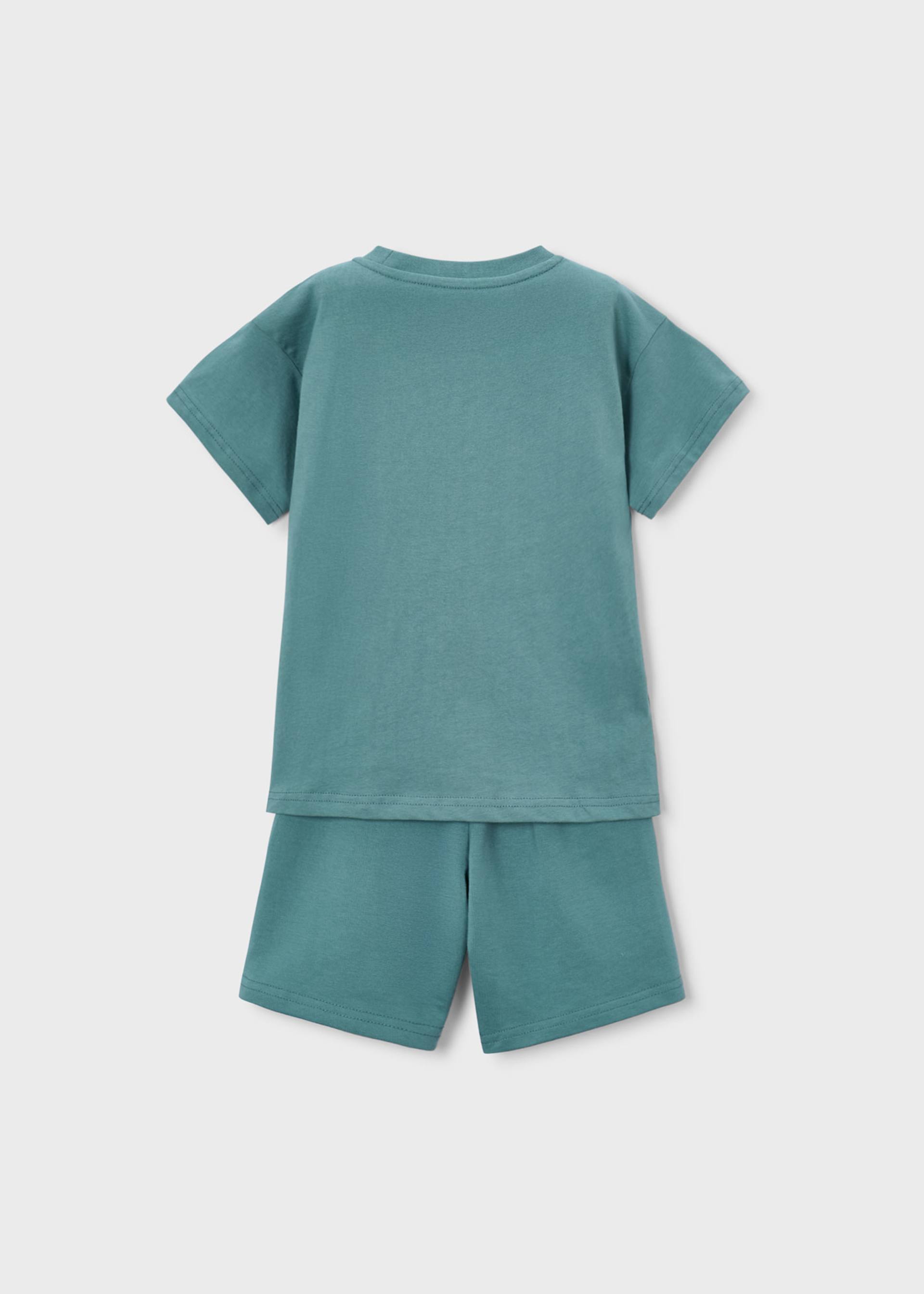 Conjunto calção e t-shirt player menino