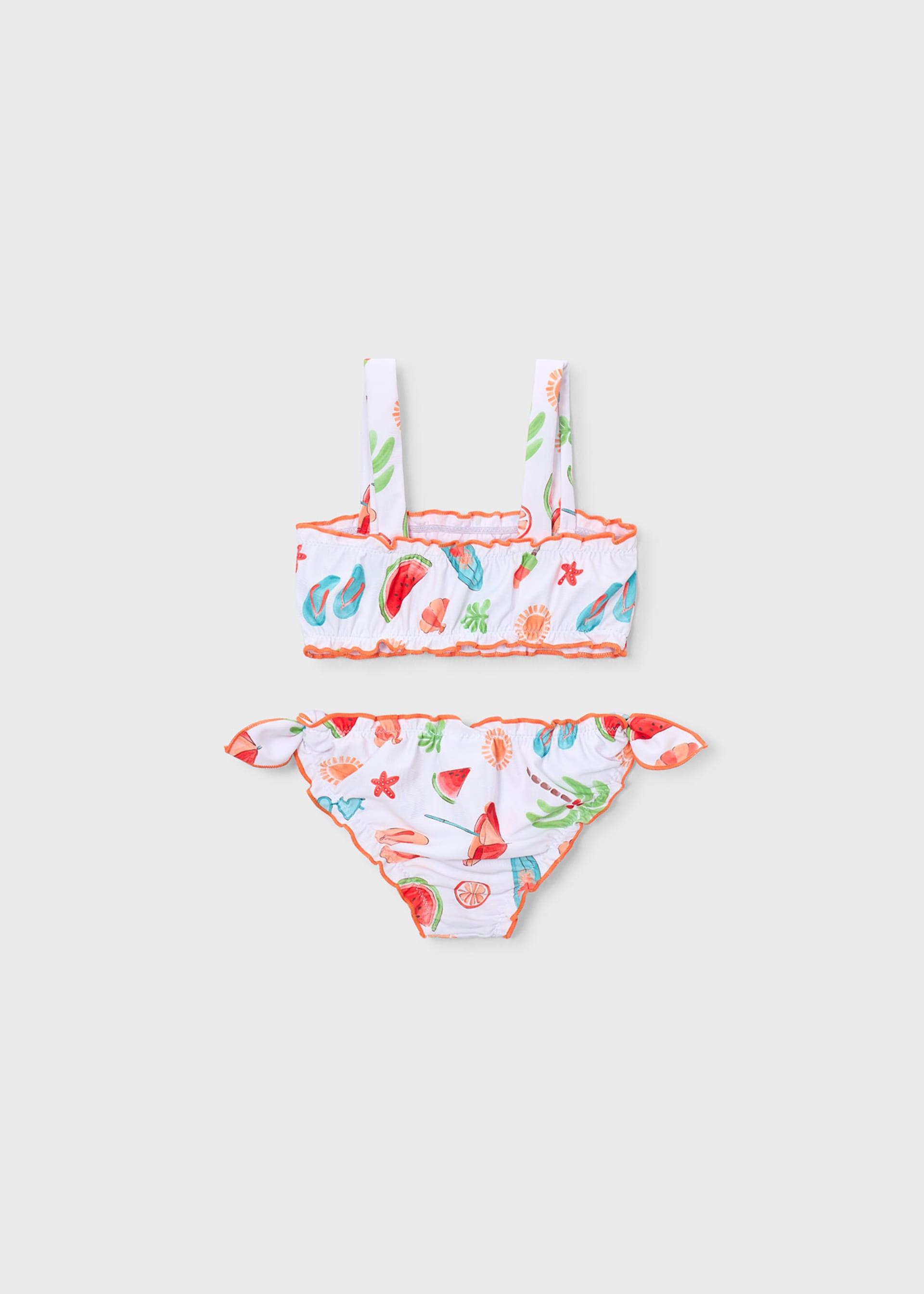 Bikini estampado niña