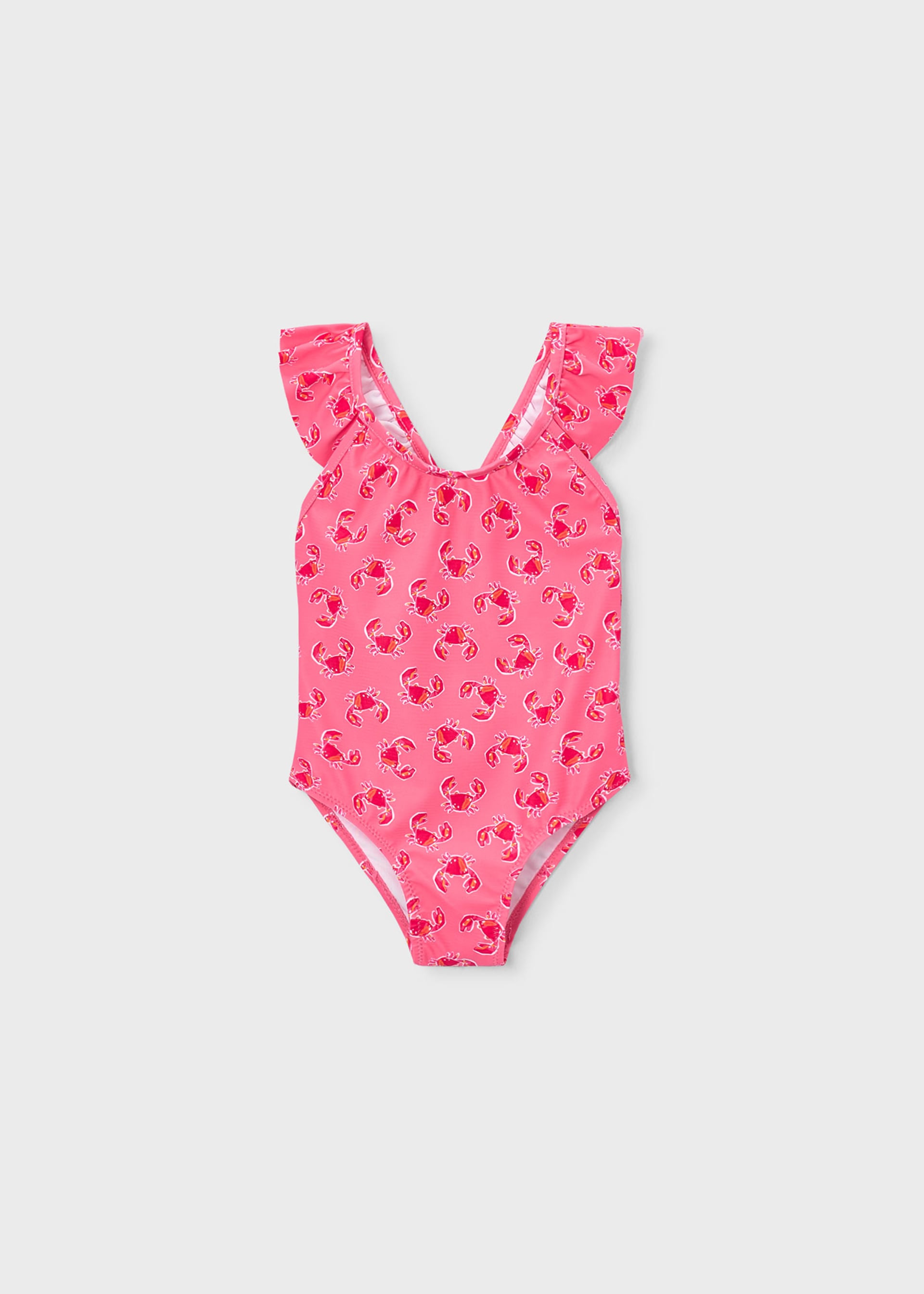 Bañador volantes estampado niña