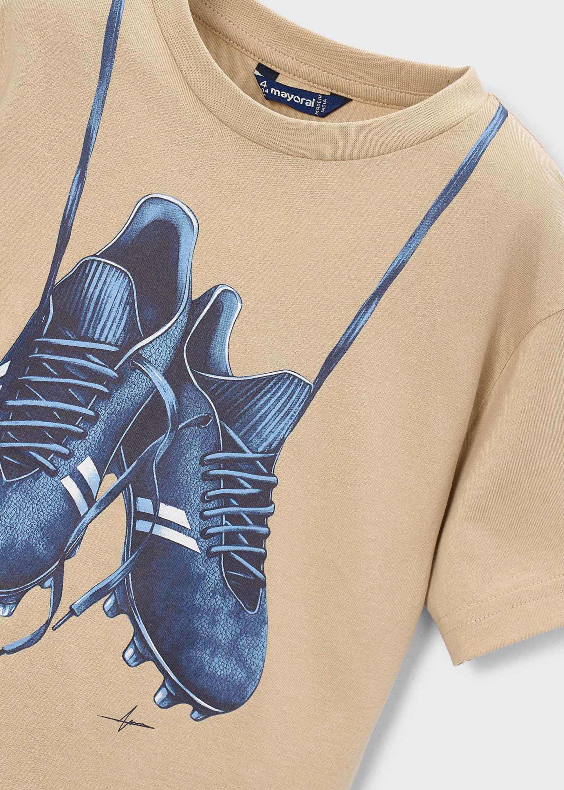 T-Shirt Fußballschuhe Jungen